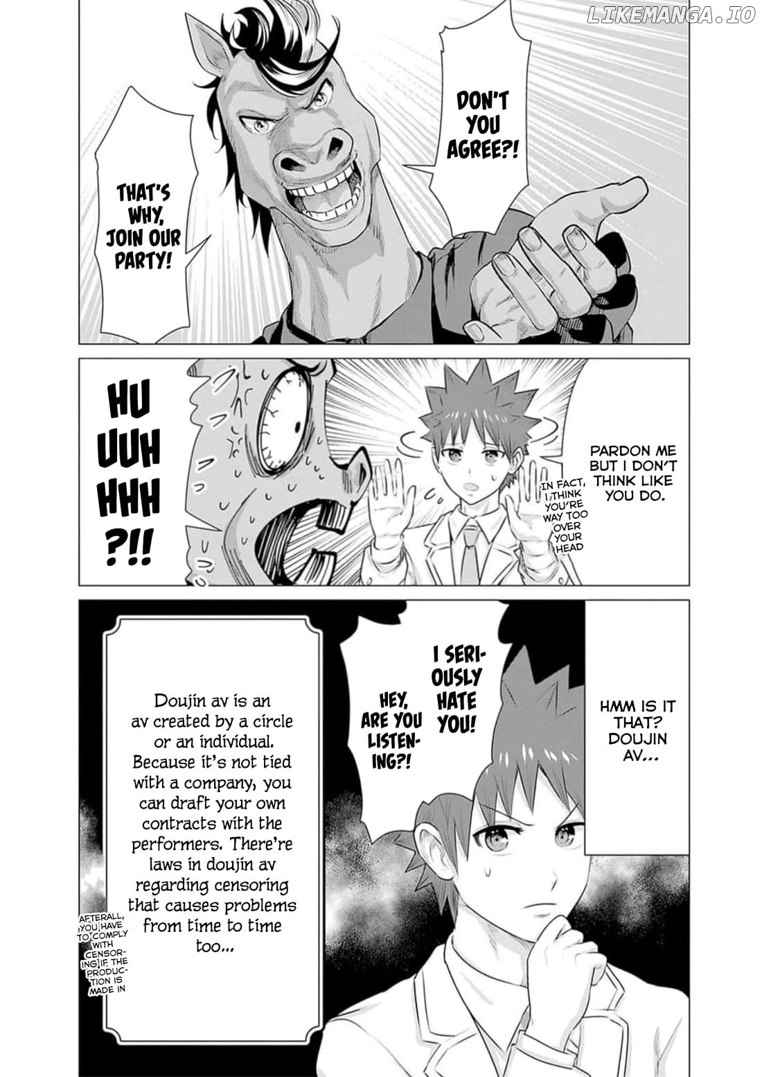 Isekai Pornstar ~Shiru danyuu ga isekai tensei shite ero chishiki furu katsuyo de musou danyuu ni naru hanashi ~ Chapter 31 - page 2