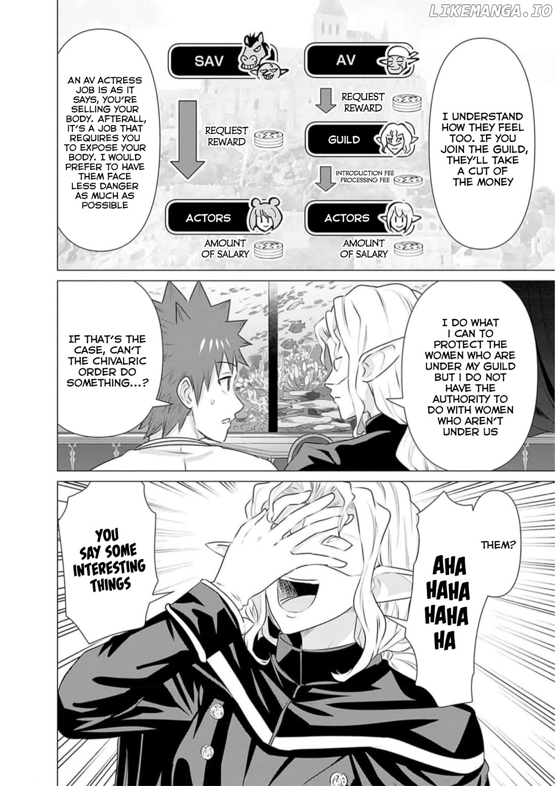 Isekai Pornstar ~Shiru danyuu ga isekai tensei shite ero chishiki furu katsuyo de musou danyuu ni naru hanashi ~ Chapter 31 - page 8