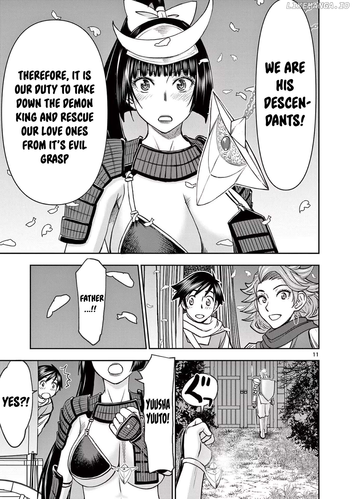 Isekai Furin ll ~Michibika Reshi Hitodzuma Tachi to Bukiyo Tensei Yuusha~ Chapter 38 - page 11