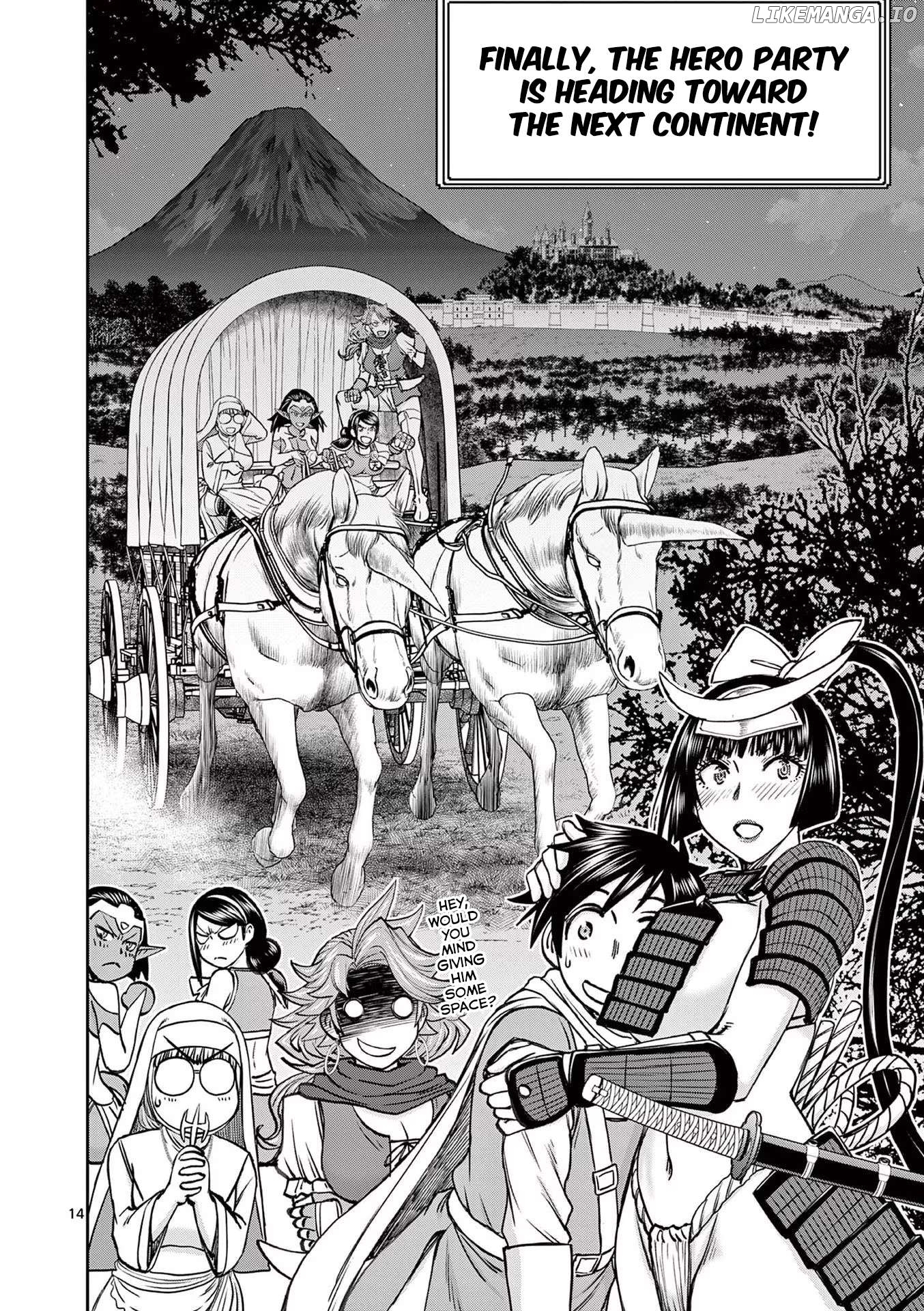 Isekai Furin ll ~Michibika Reshi Hitodzuma Tachi to Bukiyo Tensei Yuusha~ Chapter 38 - page 14