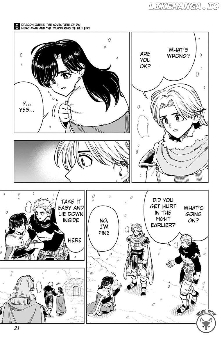Dragon Quest The Great Adventure Of Dai – Avan The Brave And The Demon King Of Hellfire Chapter 21 - page 20