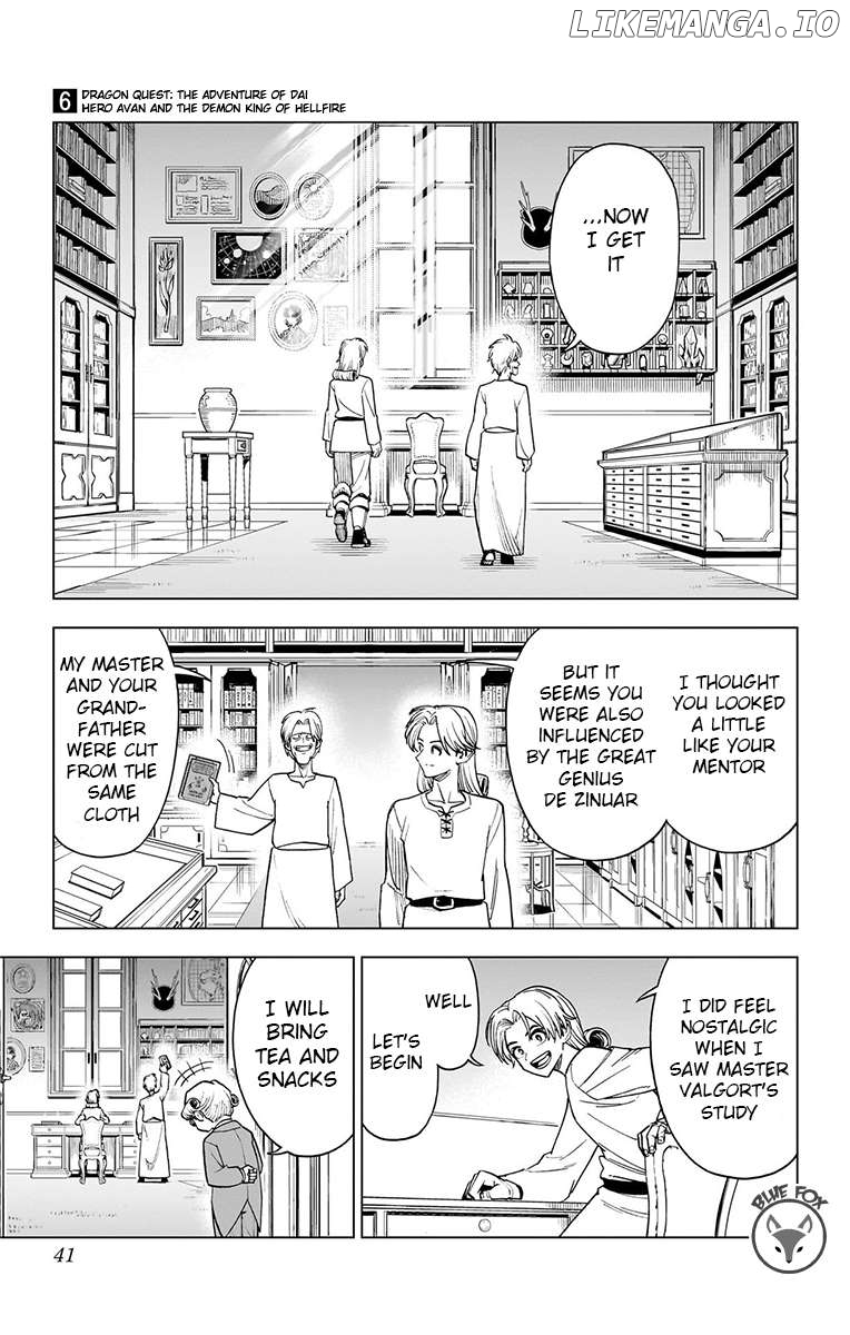Dragon Quest The Great Adventure Of Dai – Avan The Brave And The Demon King Of Hellfire Chapter 21 - page 40