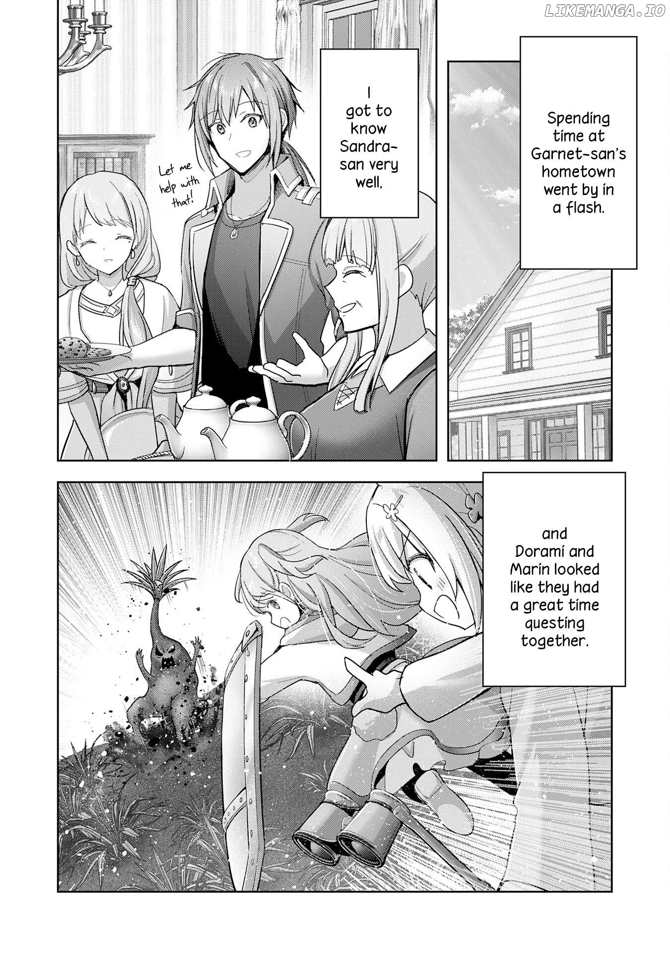 Uketsukejo Ni Kokuhaku Shitakute Guild Ni Kayoitsumetara Eiyu Ni Natteta Chapter 27 - page 2
