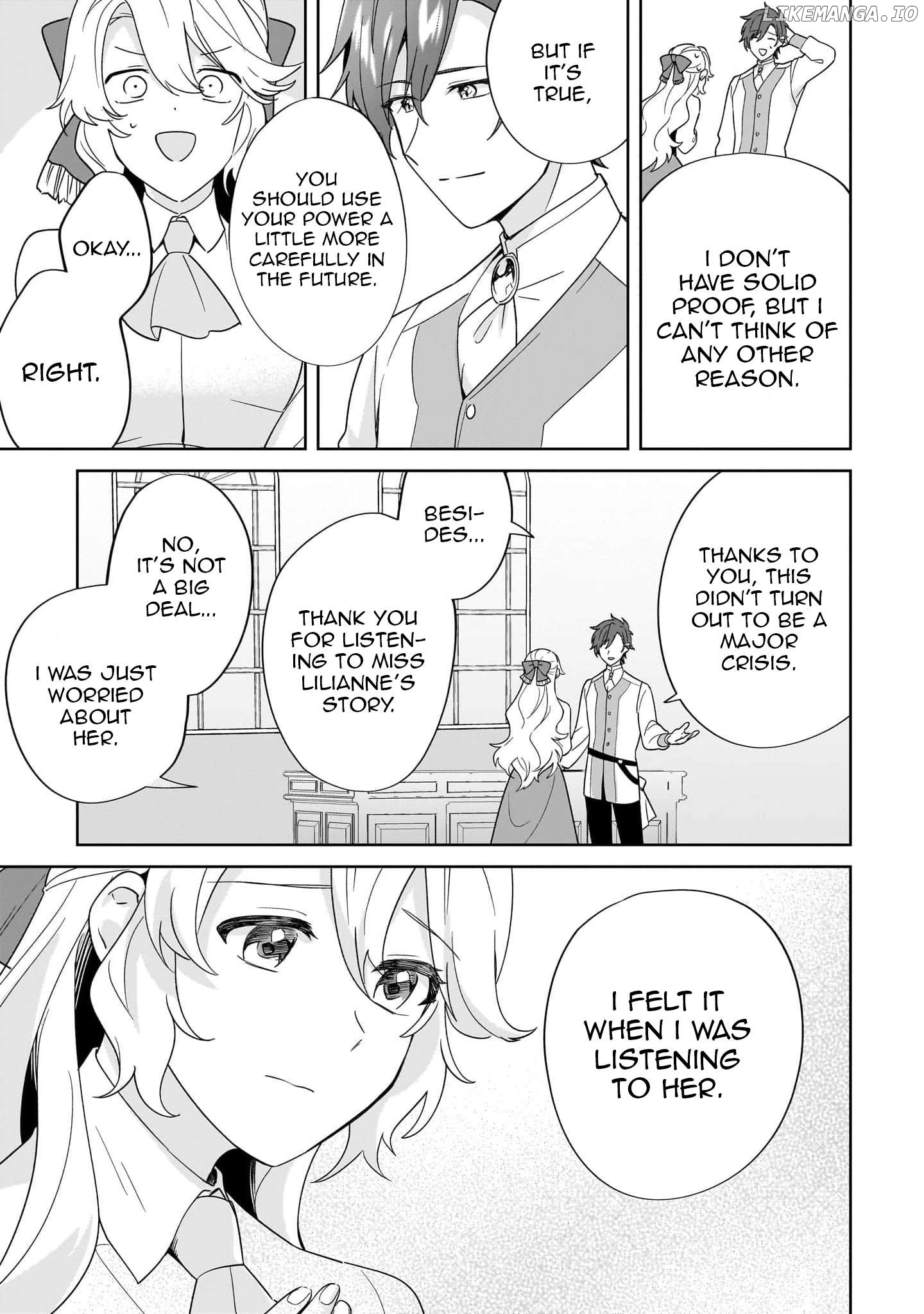 Imokusa Reijou Desu Ga Akuyaku Reisoku Wo Tasuketara Kiniiraremashita Chapter 19 - page 3