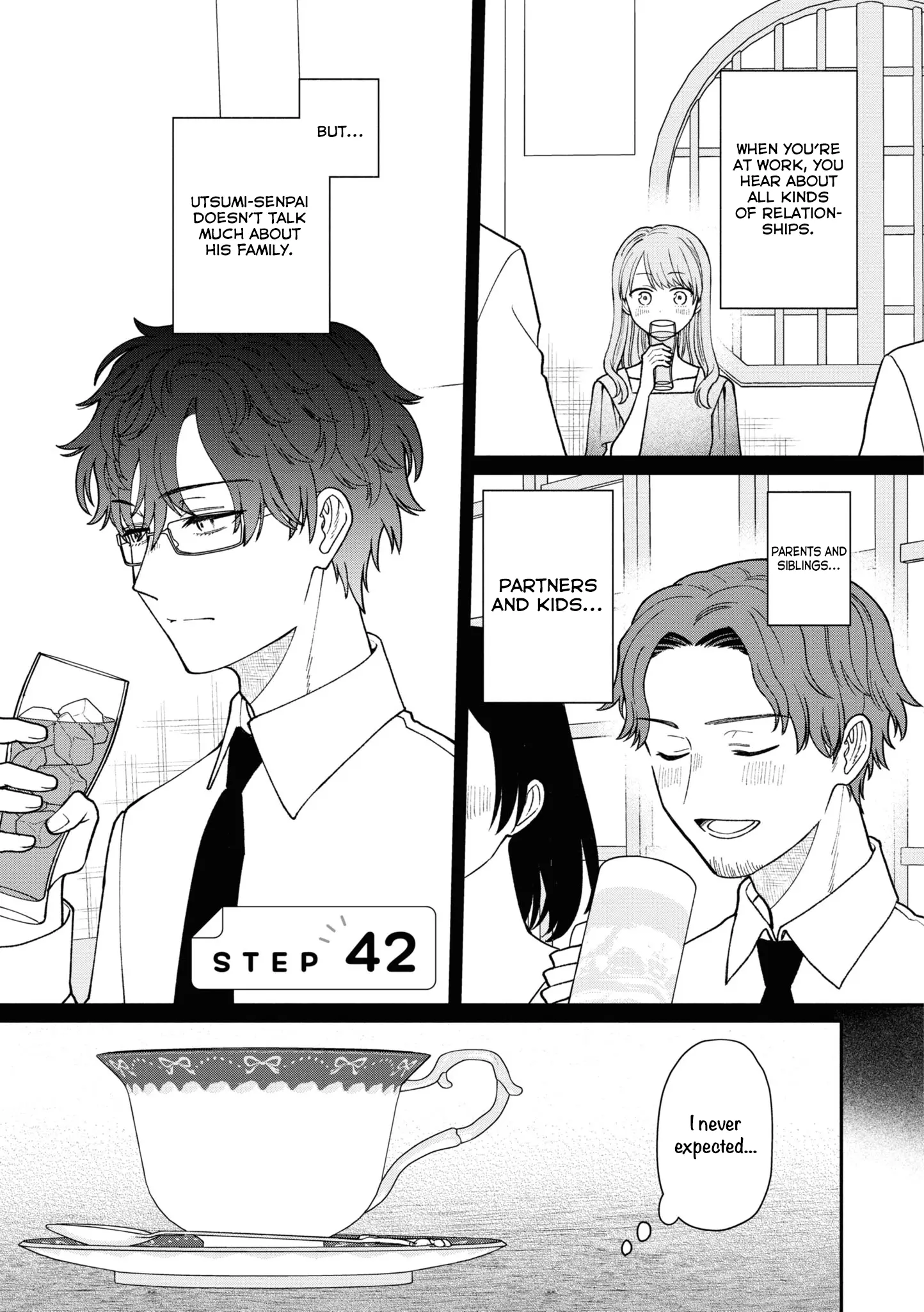 The New-Hire Who Could "Read" Emotions and the Unsociable Senpai Chapter 42 - page 2