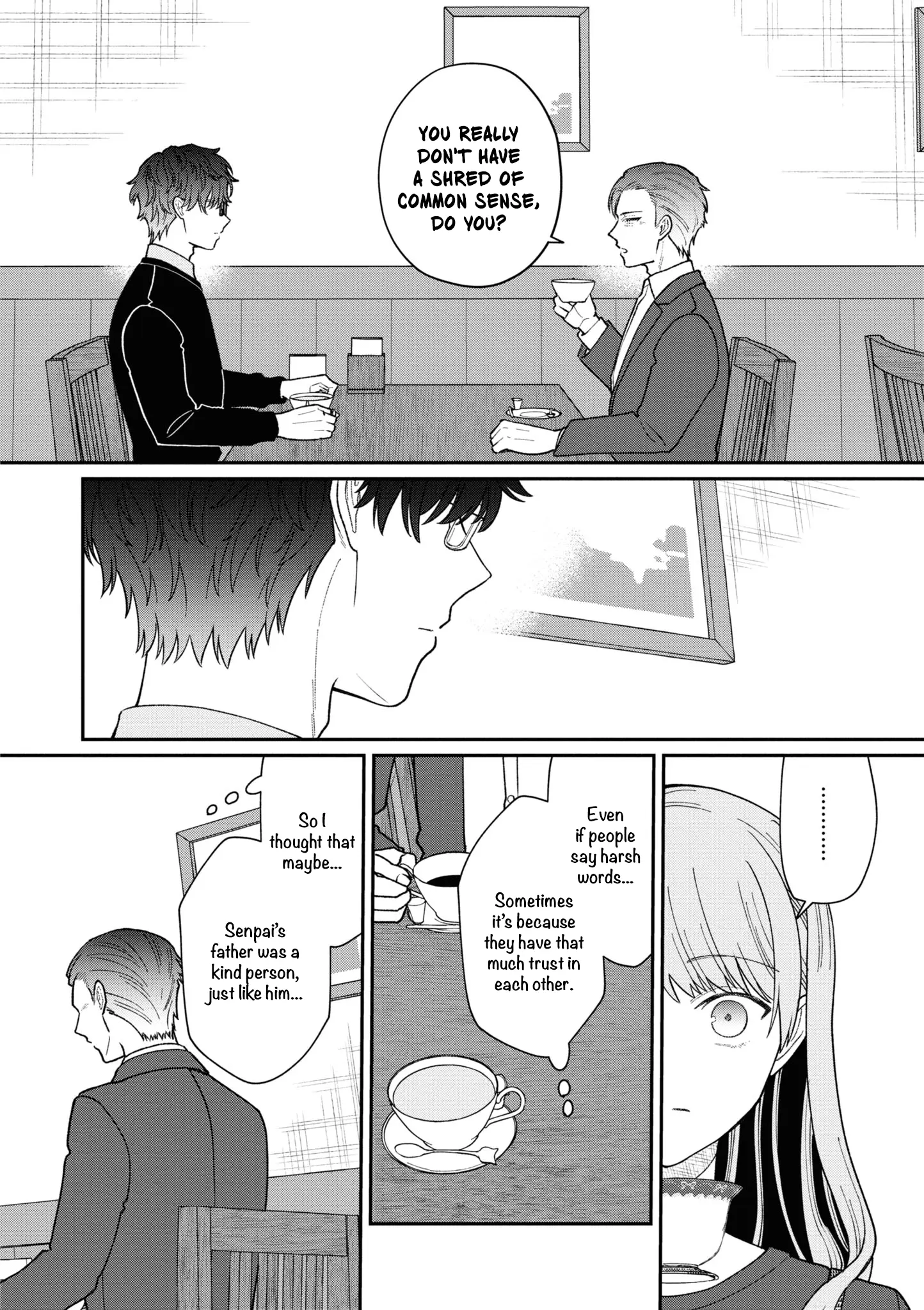 The New-Hire Who Could "Read" Emotions and the Unsociable Senpai Chapter 42 - page 5