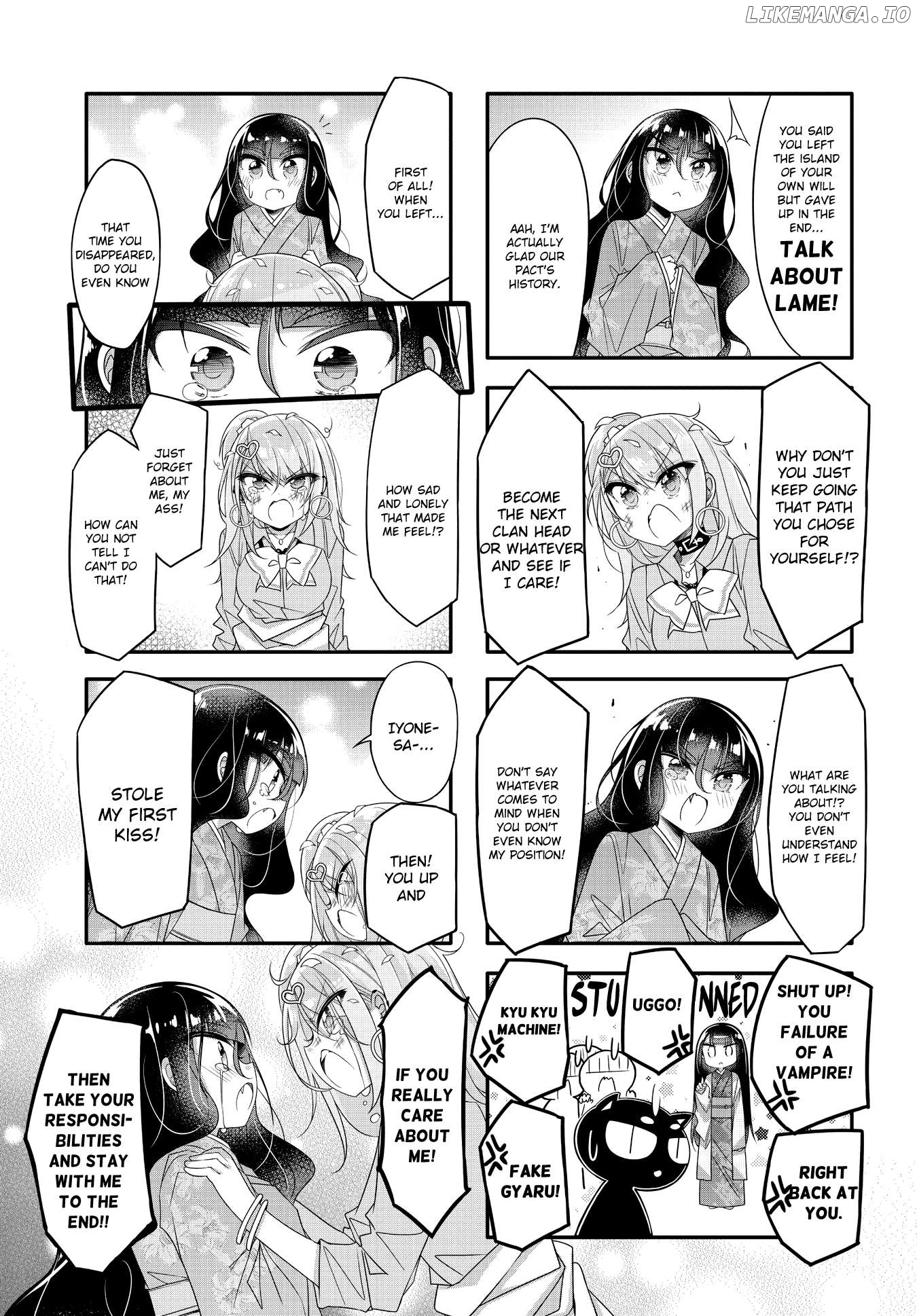 Gyaru To Nekura No Kyuuketsu Kankei Chapter 24 - page 7