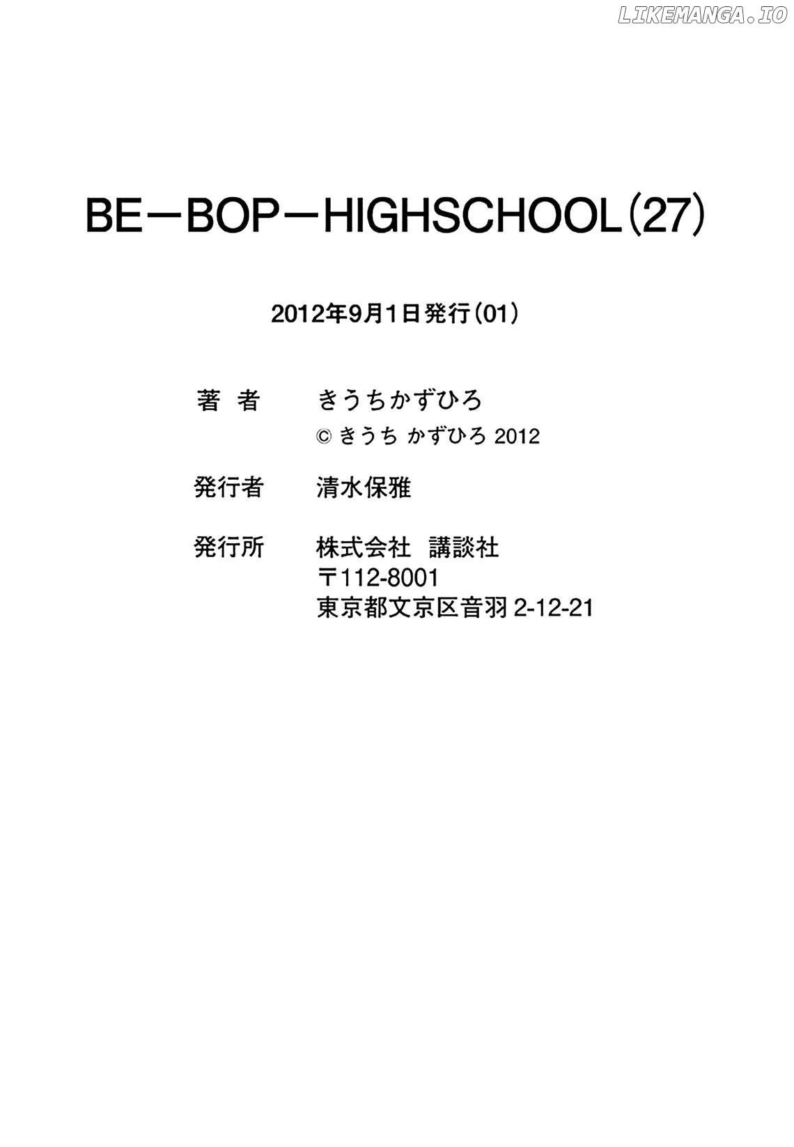 Be-Bop-Highschool Chapter 183 - page 56