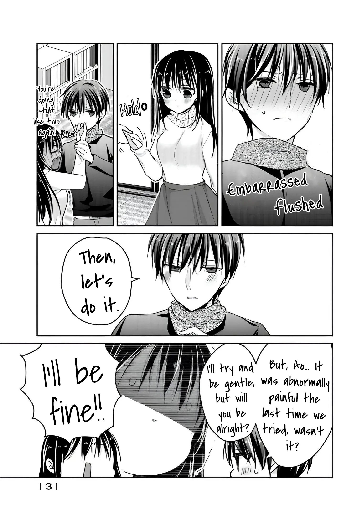 Midara Na Ao-Chan Wa Benkyou Ga Dekinai Otona-Hen Chapter 15 - page 8
