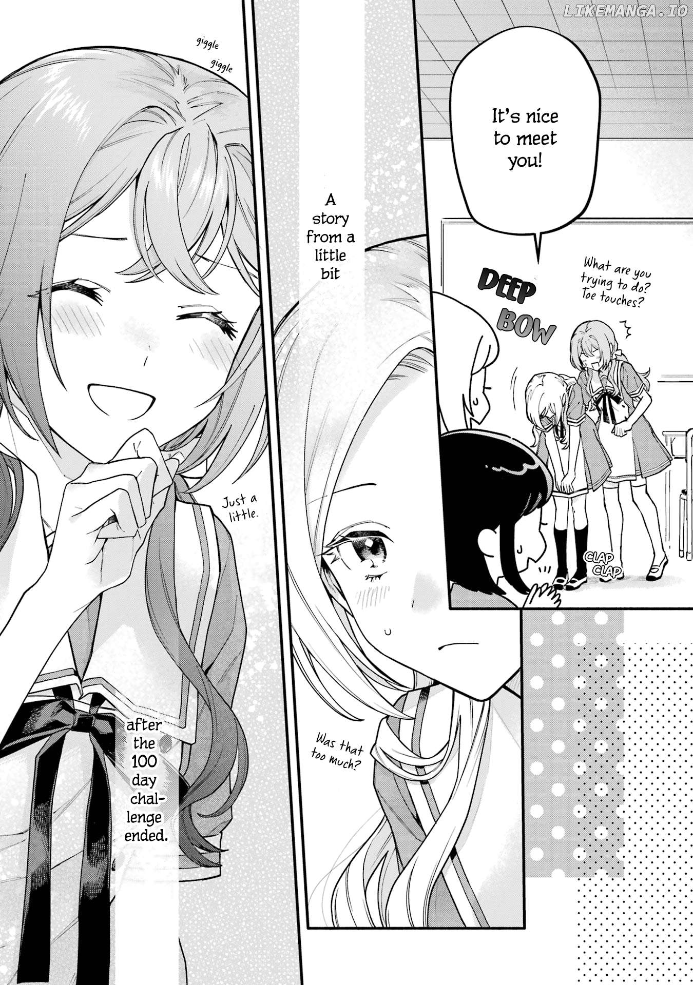 A Yuri Story About A Girl Who Insists “it’s Impossible For Two Girls To Get Together” Completely Falling Within 100 Days Chapter 15 - page 2