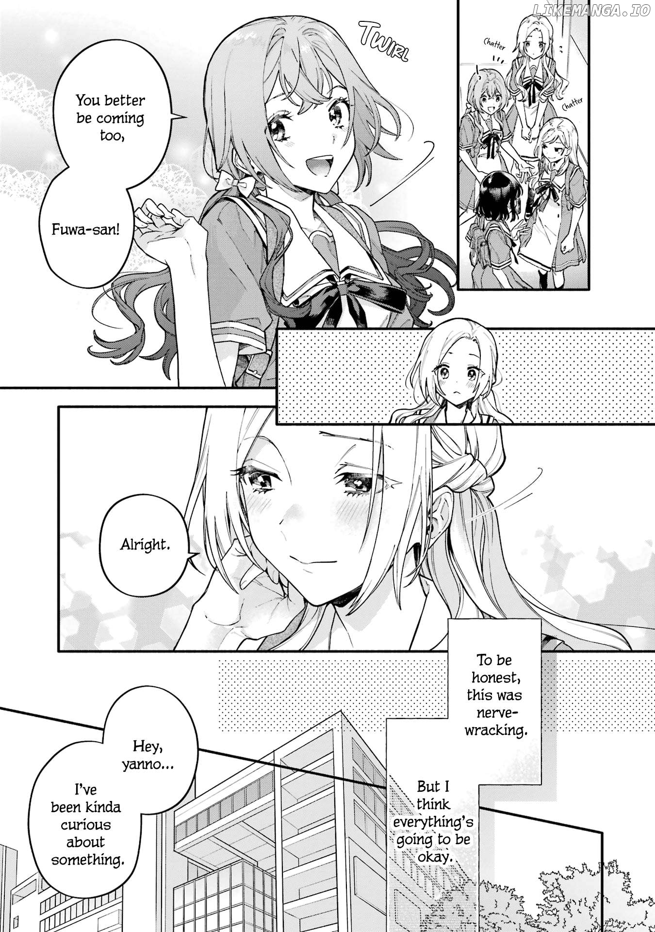 A Yuri Story About A Girl Who Insists “it’s Impossible For Two Girls To Get Together” Completely Falling Within 100 Days Chapter 15 - page 7