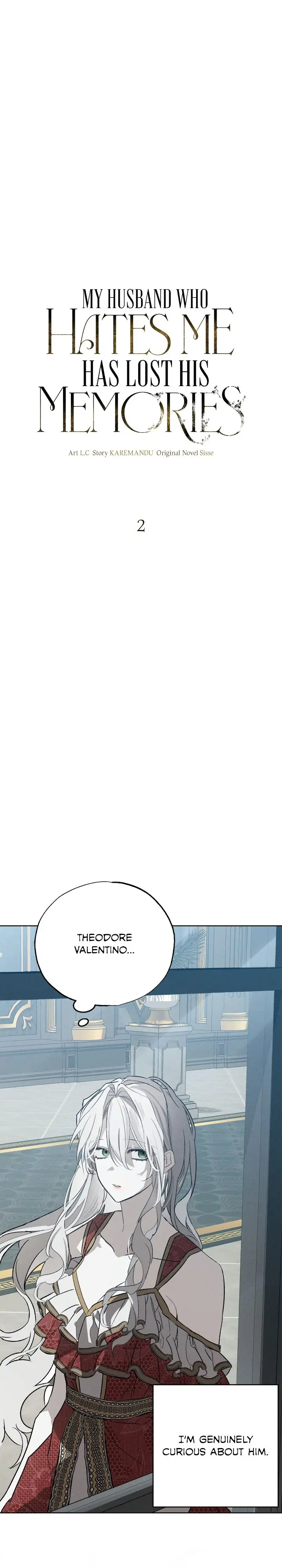 My Husband Who Hates Me Has Lost His Memories Chapter 2 - page 1