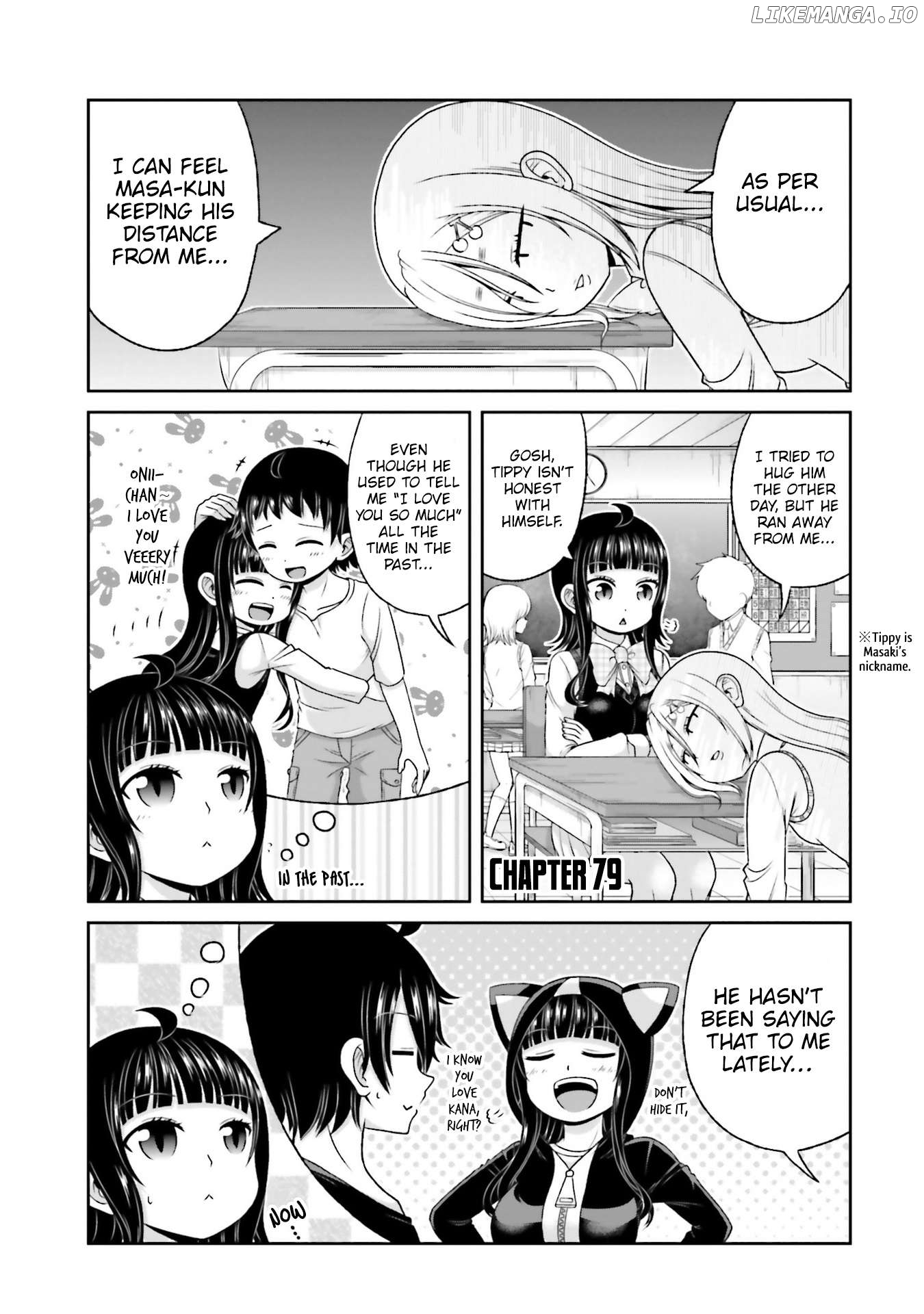 Boku No Kanojo Ga Majime Sugiru Shojo Bitch Na Ken Chapter 79 - page 2