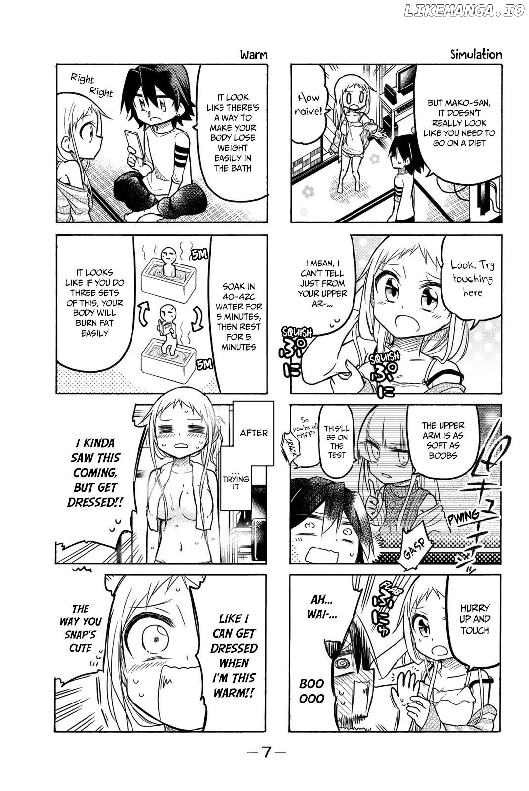 Mako-san Wa Shindemo Jiritsu Shinai Chapter 45 - page 6