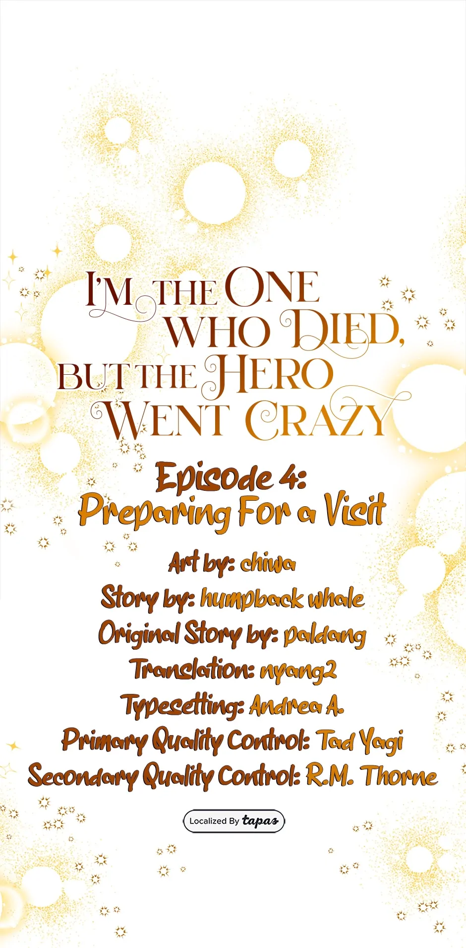 I'm the One Who Died, but the Hero Went Crazy Chapter 4 - page 1