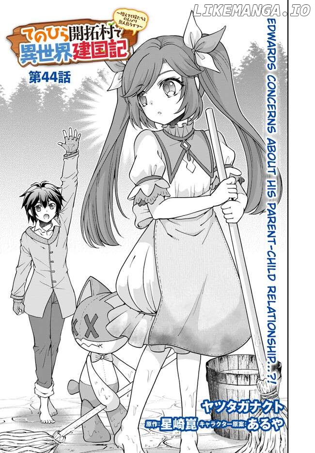 Tenohira Kaitaku Mura De Isekai Kenkokuki Fueteku Yome-Tachi To Nonbiri Mujintou Life Chapter 44 - page 2