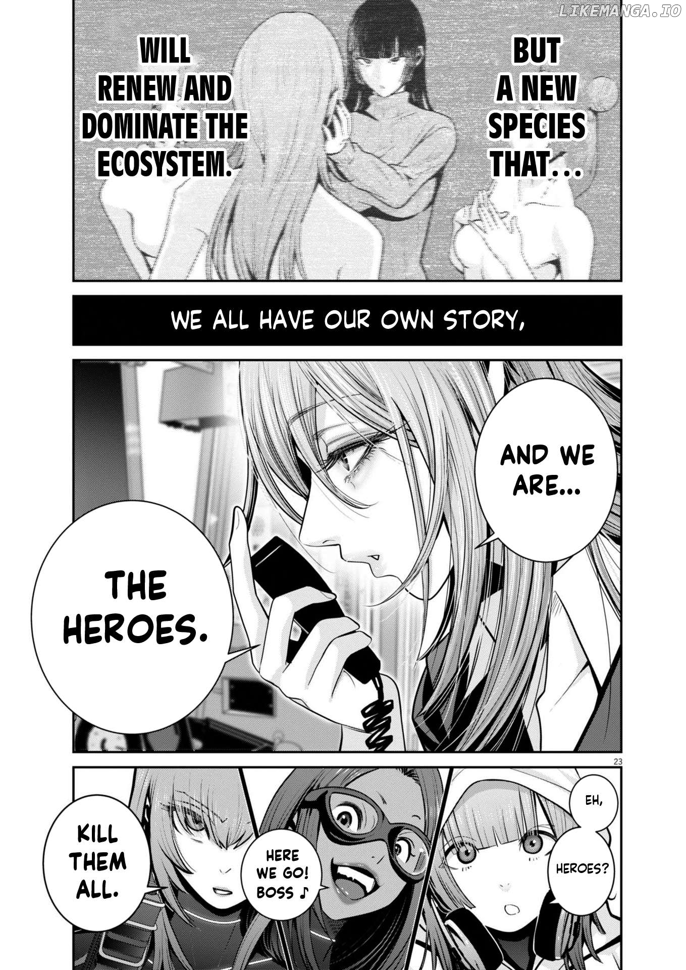 Super Ball Girls Chapter 30 - page 21