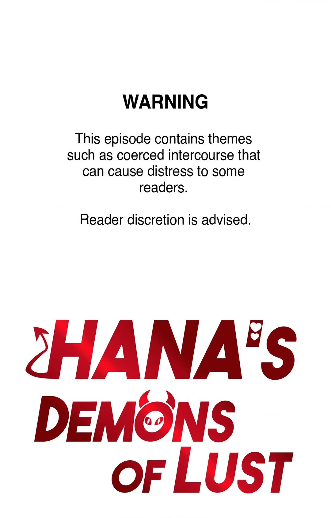 Hana's Demons of Lust Chapter 90 - page 1