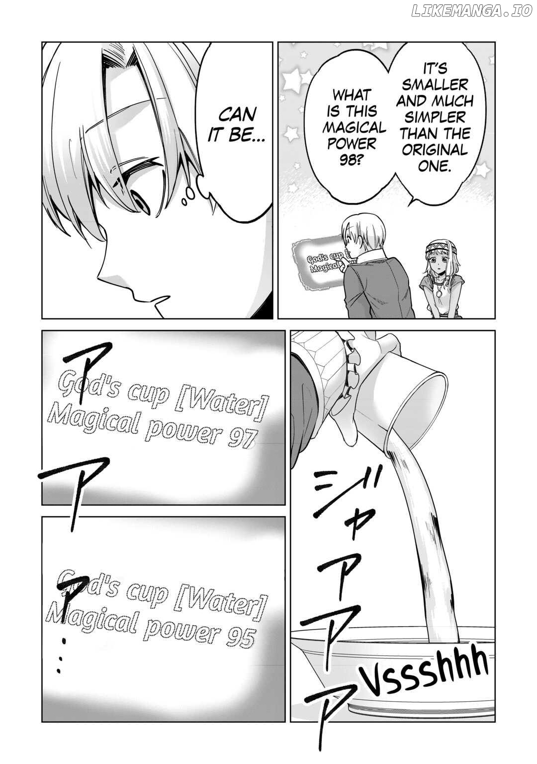 After Receiving the Sacred Item “Cup” That Can Only Produce Water, I Decided To Live Freely in Barren Land Chapter 13 - page 22