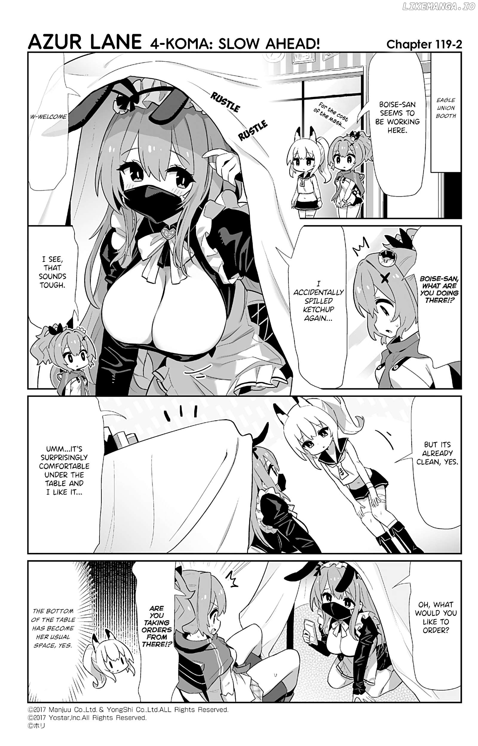 Azur Lane 4-Koma: Slow Ahead Chapter 119 - page 2