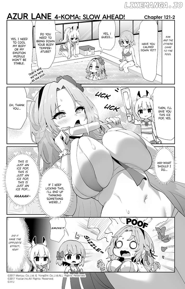 Azur Lane 4-Koma: Slow Ahead Chapter 121 - page 2