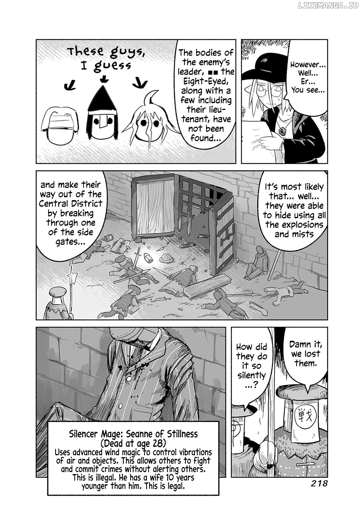 The Dragon, the Hero, and the Courier Chapter 62 - page 21
