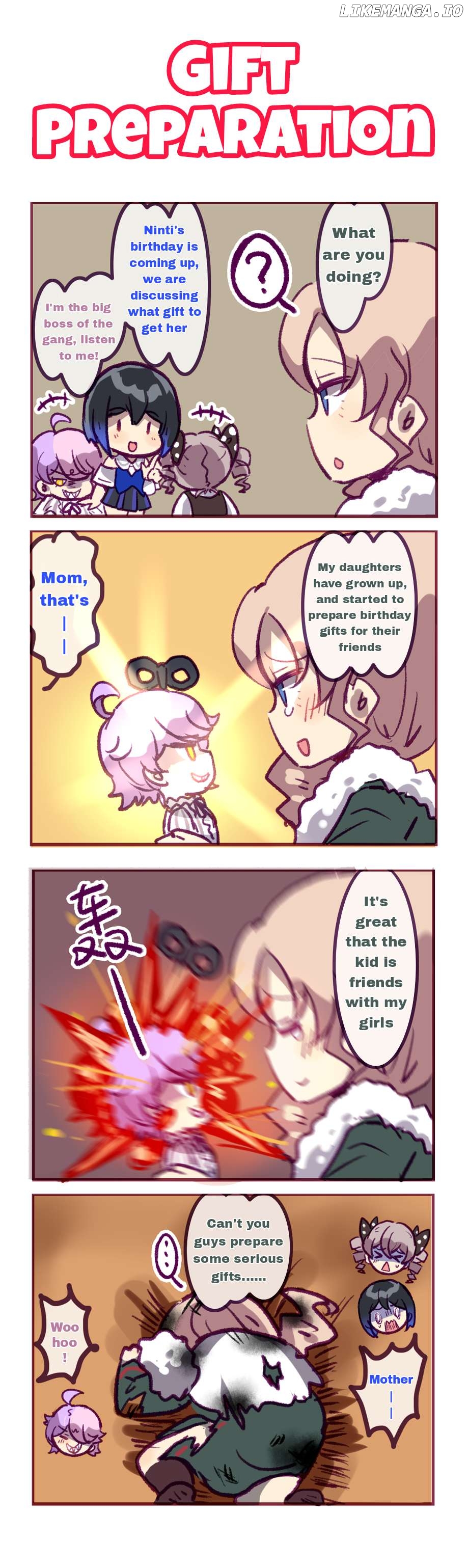 Houkai Gakuen 4 Koma Chapter 290 - page 1