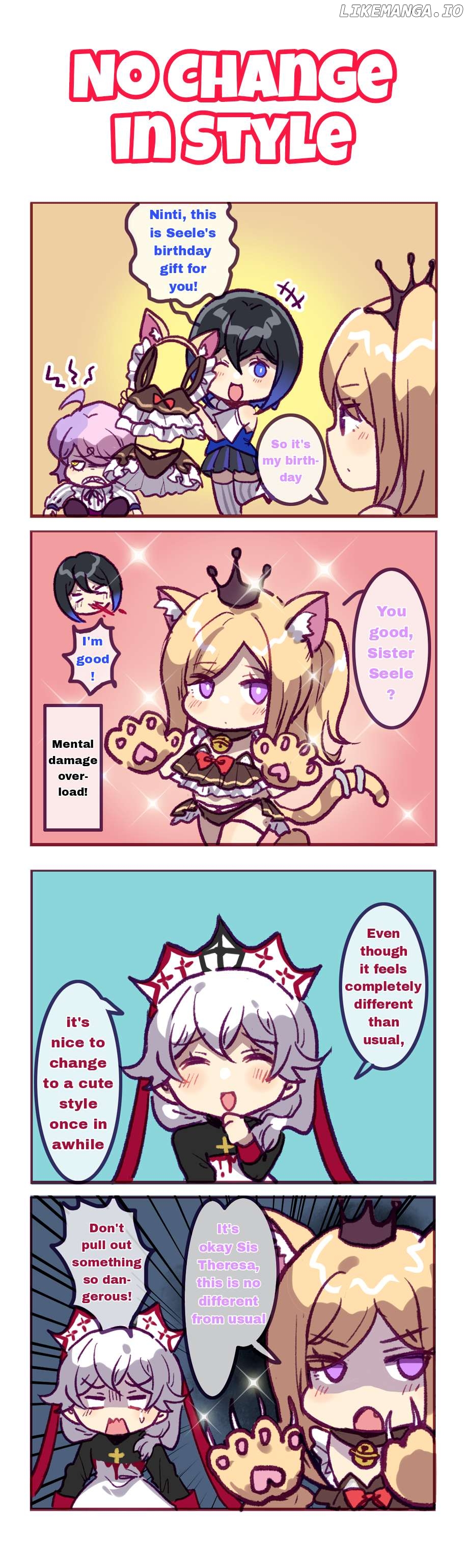 Houkai Gakuen 4 Koma Chapter 291 - page 1