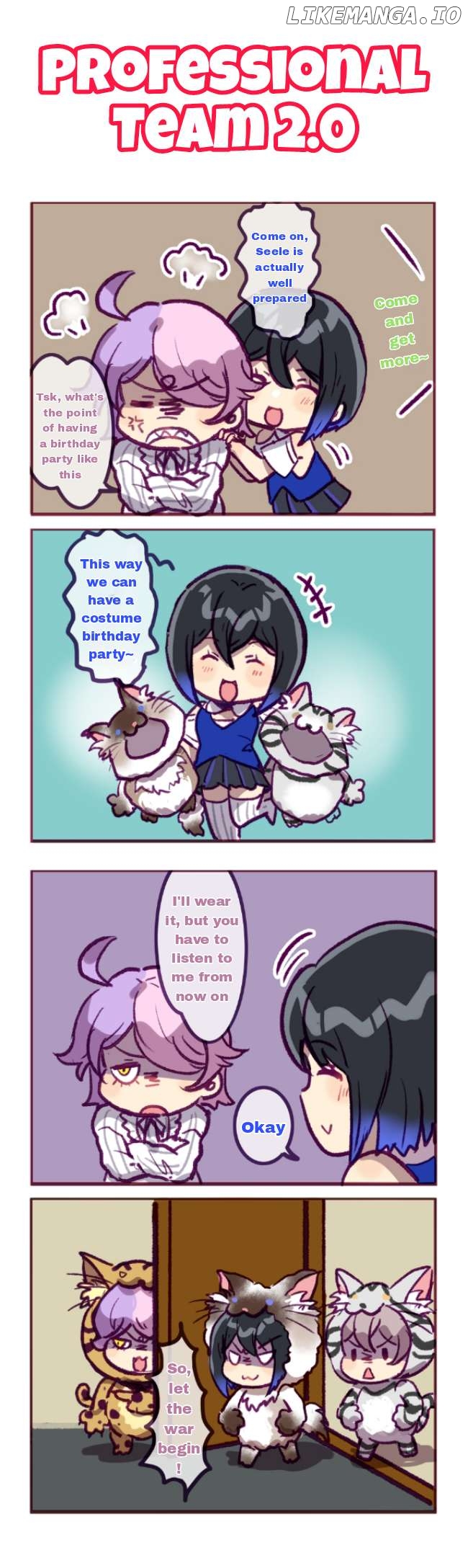 Houkai Gakuen 4 Koma Chapter 291 - page 3