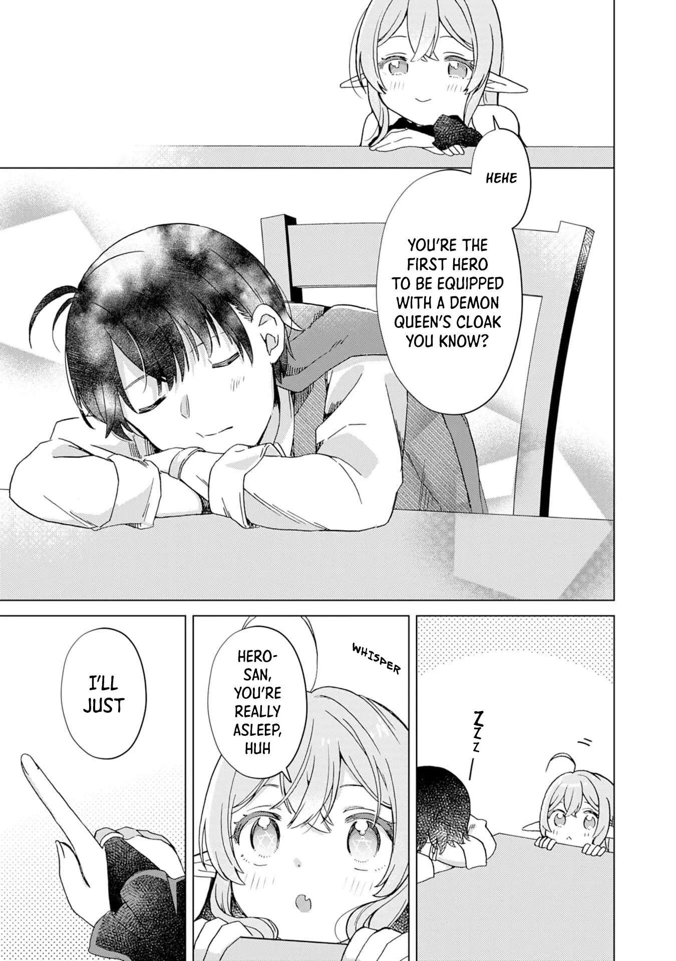 Hara Peko Mao To Horyo Yuusha! Mao Ga Ore No Heya Ni Meshi Wo Gui Ni Kurundaga Chapter 6 - page 12