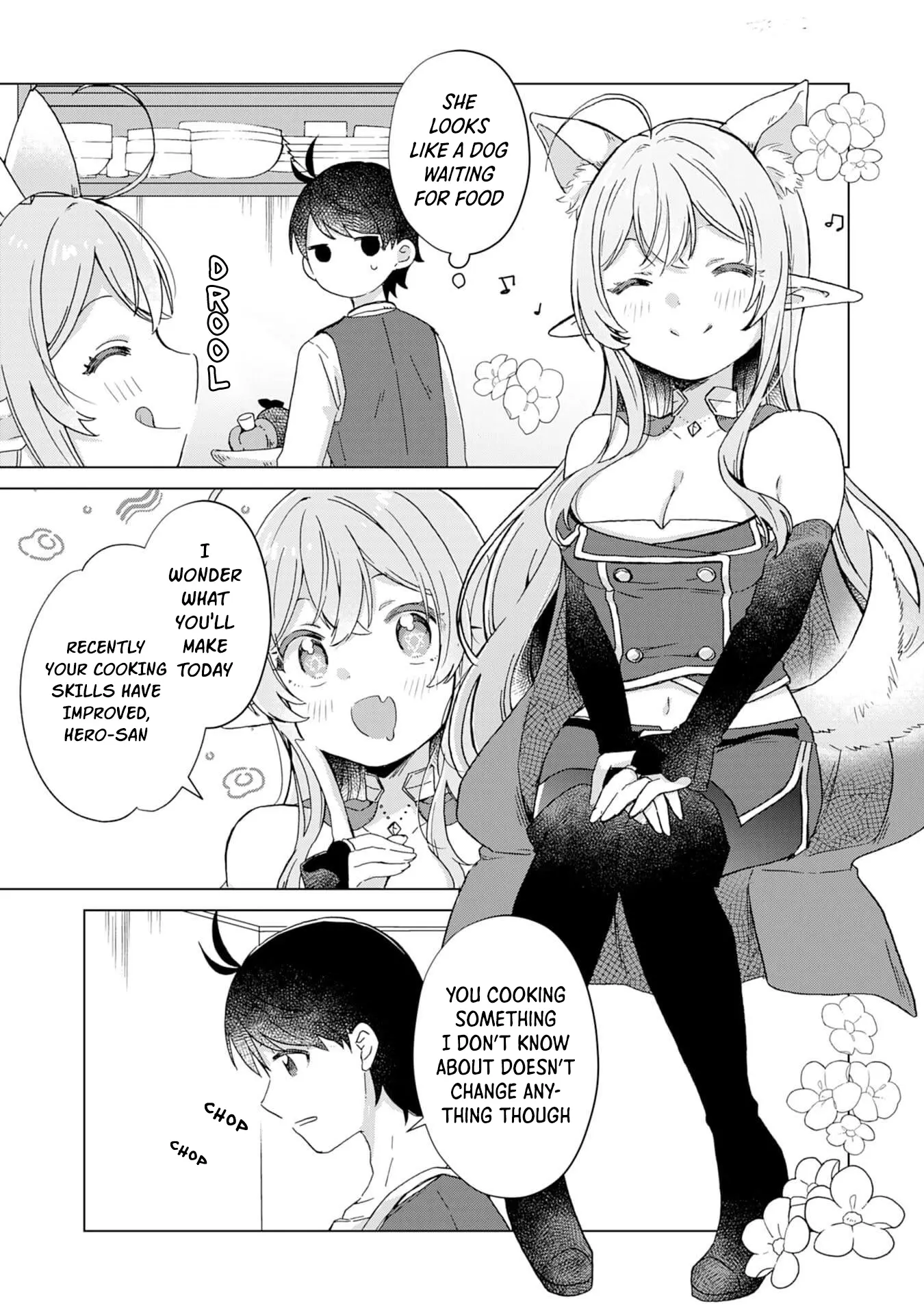 Hara Peko Mao To Horyo Yuusha! Mao Ga Ore No Heya Ni Meshi Wo Gui Ni Kurundaga Chapter 6 - page 21