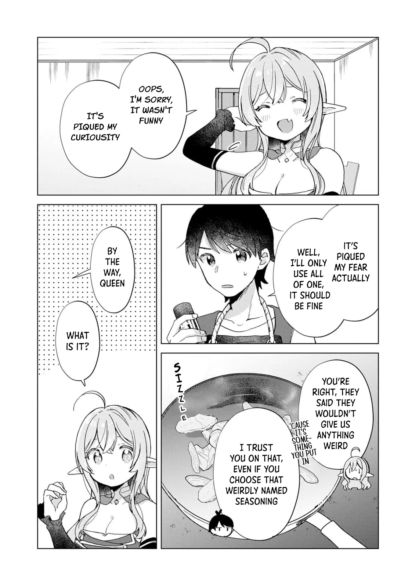 Hara Peko Mao To Horyo Yuusha! Mao Ga Ore No Heya Ni Meshi Wo Gui Ni Kurundaga Chapter 6 - page 23