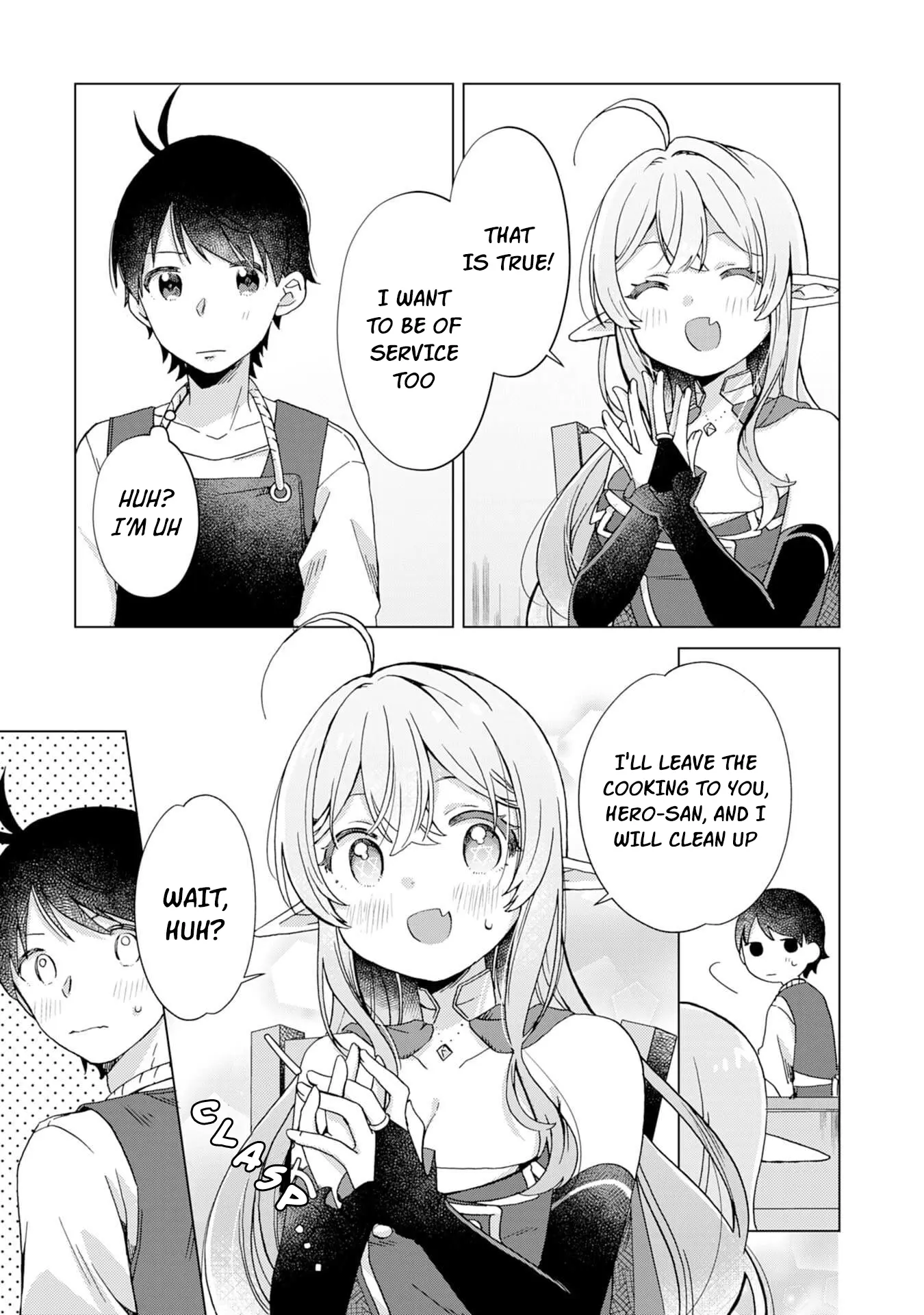 Hara Peko Mao To Horyo Yuusha! Mao Ga Ore No Heya Ni Meshi Wo Gui Ni Kurundaga Chapter 6 - page 28