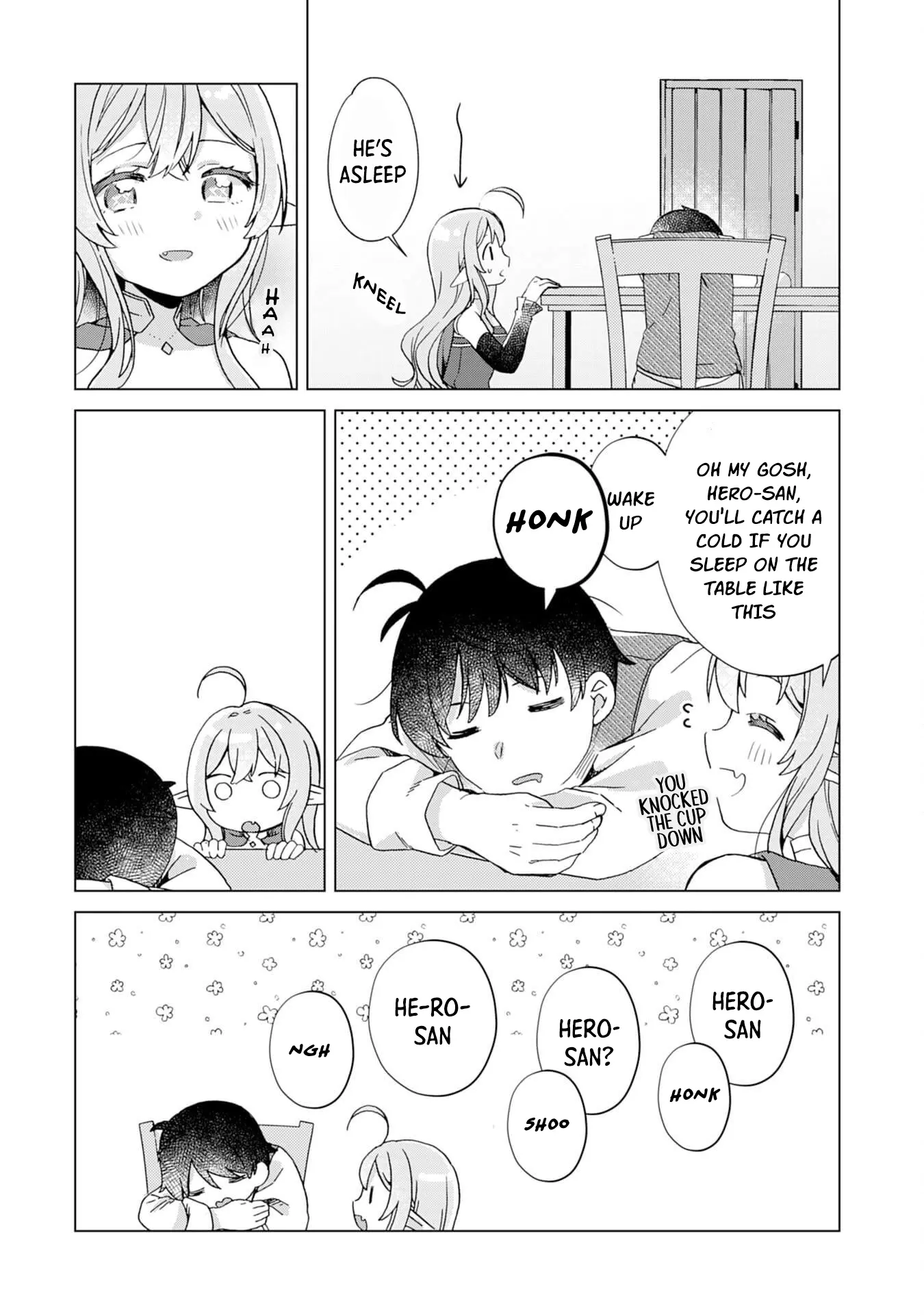 Hara Peko Mao To Horyo Yuusha! Mao Ga Ore No Heya Ni Meshi Wo Gui Ni Kurundaga Chapter 6 - page 8