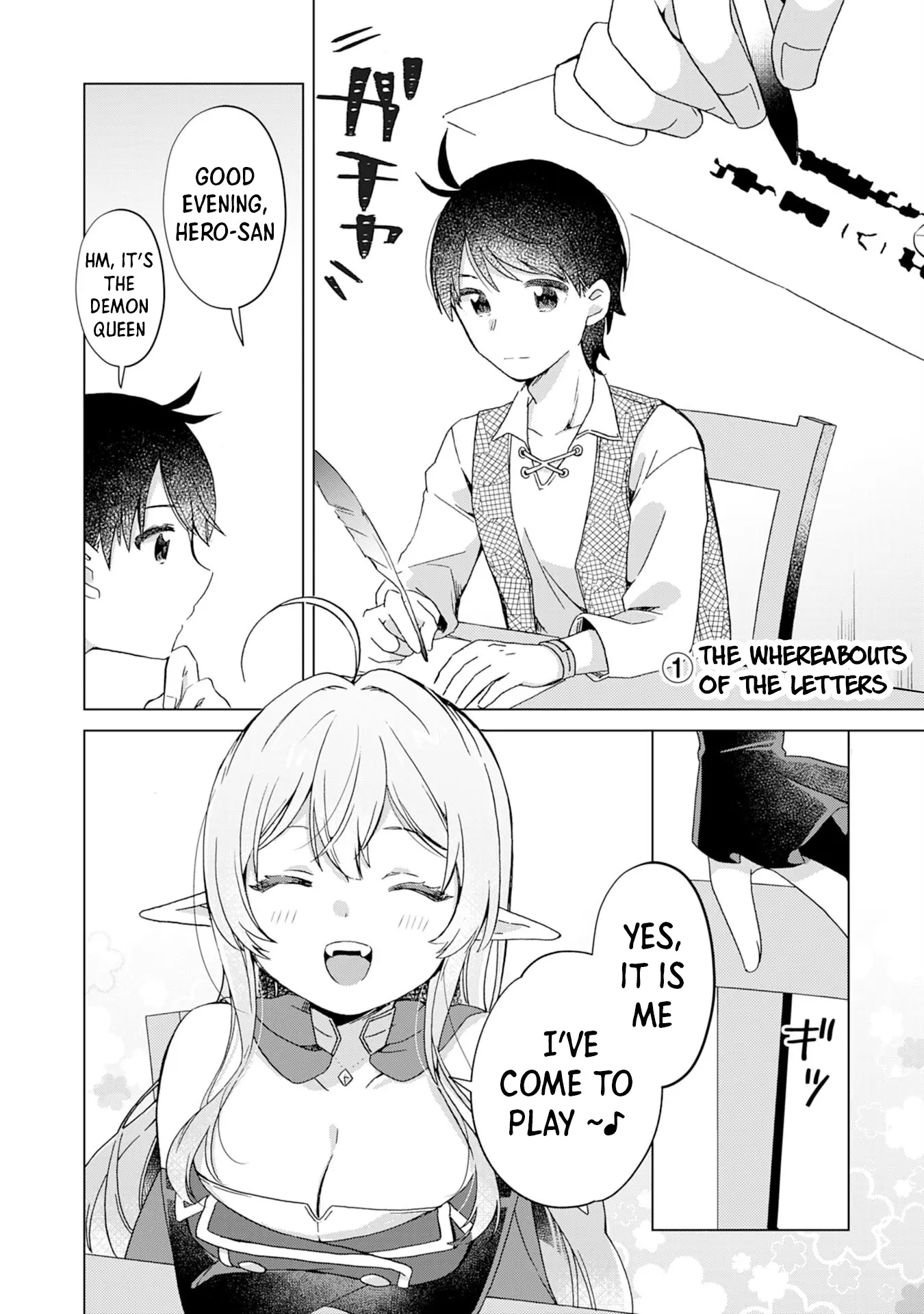 Hara Peko Mao To Horyo Yuusha! Mao Ga Ore No Heya Ni Meshi Wo Gui Ni Kurundaga Chapter 7 - page 3