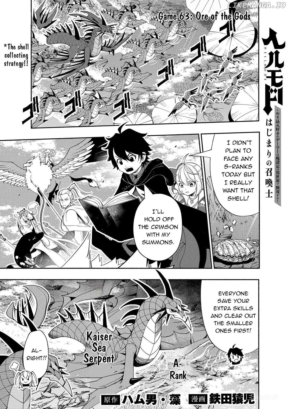 Hell Mode: Yarikomi Suki no Gamer wa Hai Settei no Isekai de Musou Suru Chapter 63 - page 2