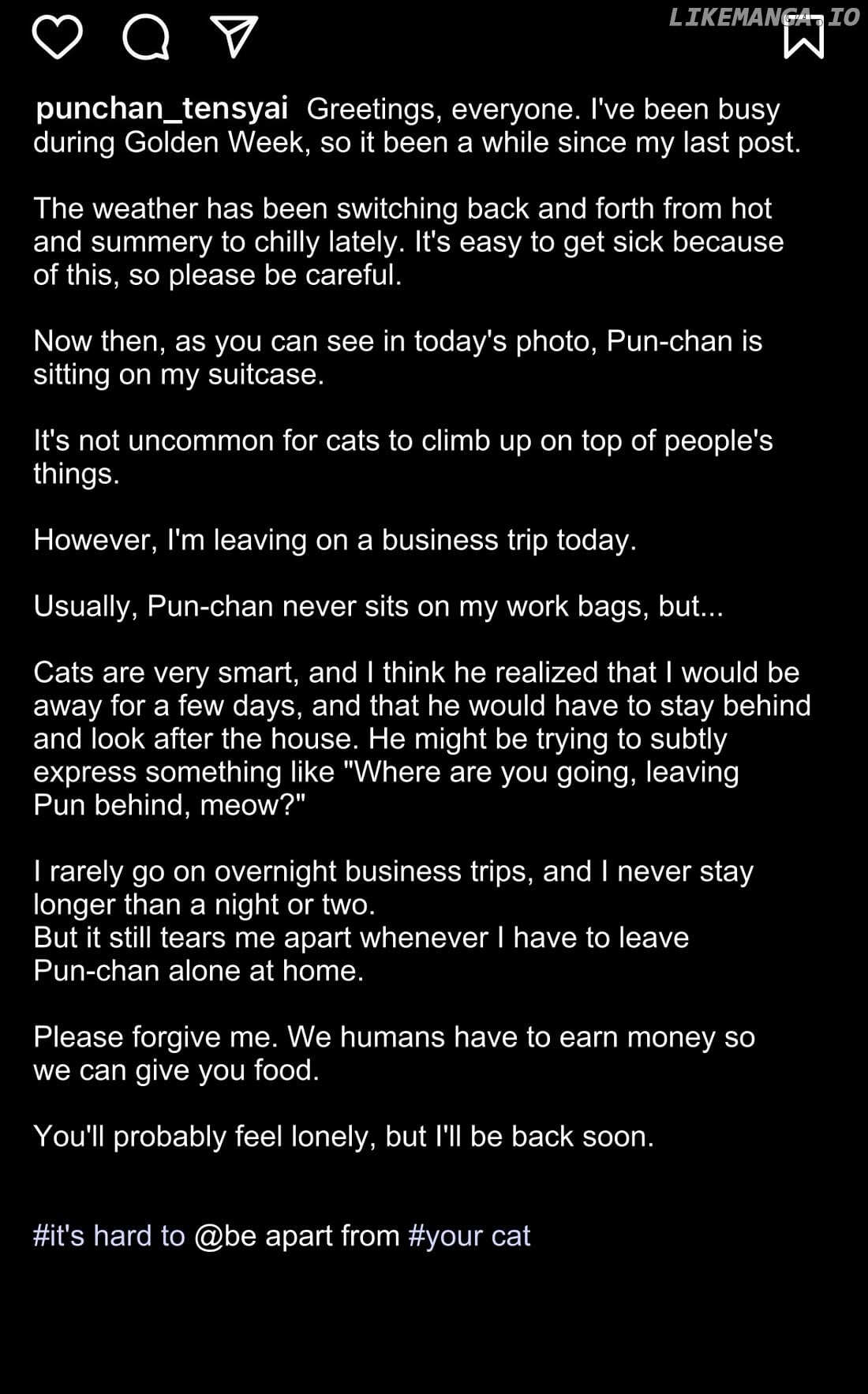 The Old Man Who Was Reincarnated As A Cat Chapter 458.1 - page 2