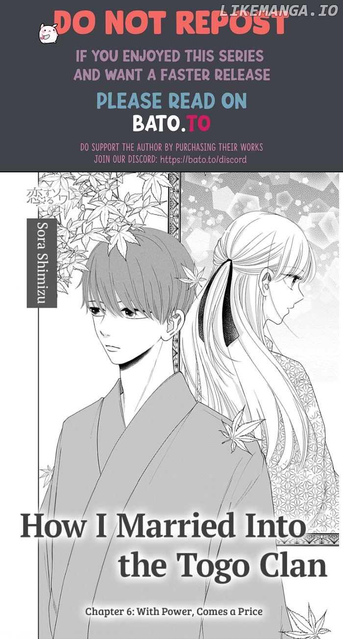 How I Married Into the Togo Clan Chapter 6 - page 2