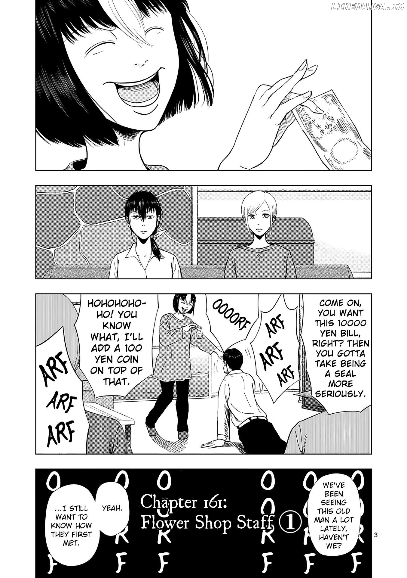 Ura Baito: Toubou Kinshi Chapter 161 - page 3