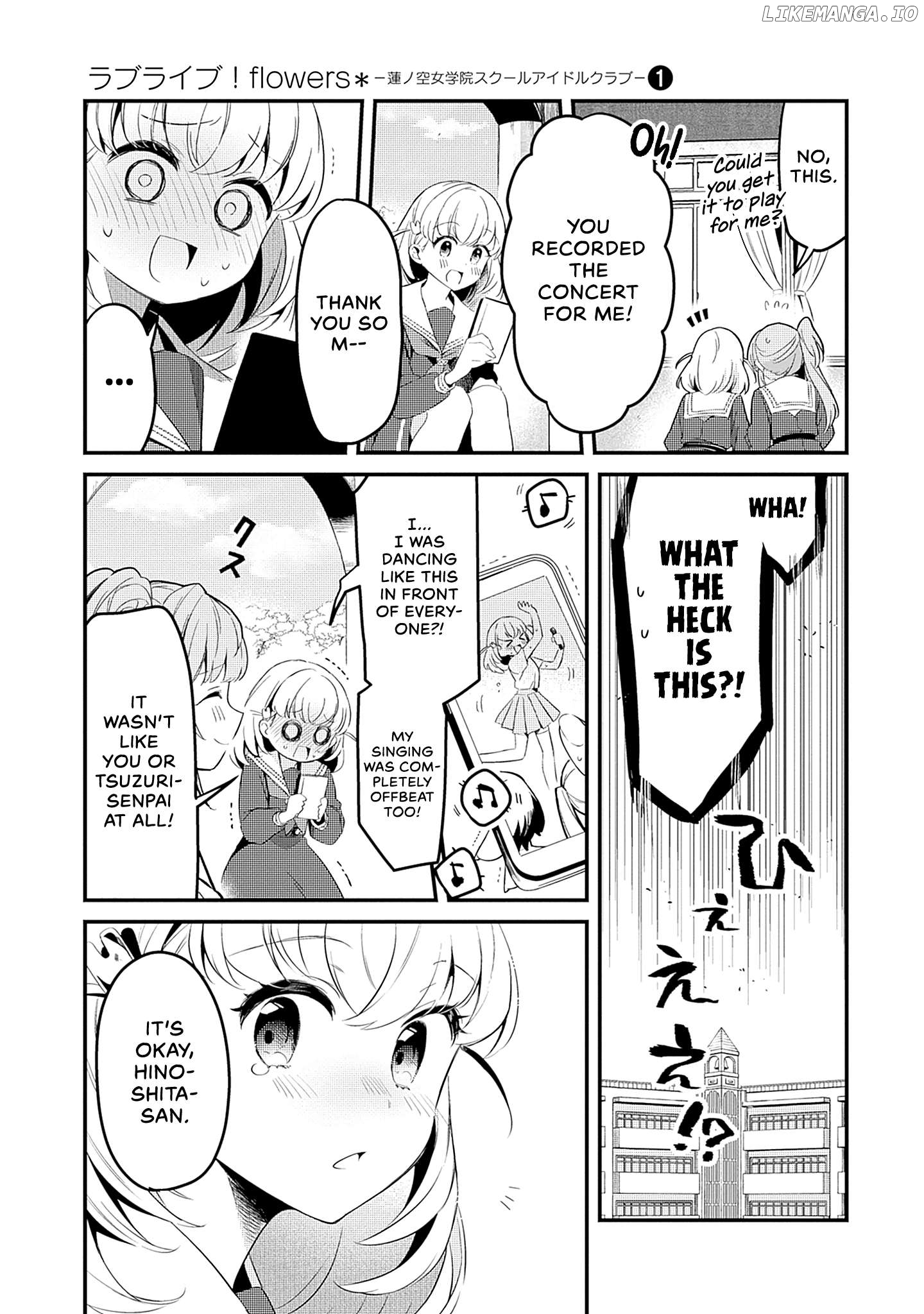 Love Live! Flowers – Hasunosora Girls’ High School Idol Club – Chapter 3 - page 7