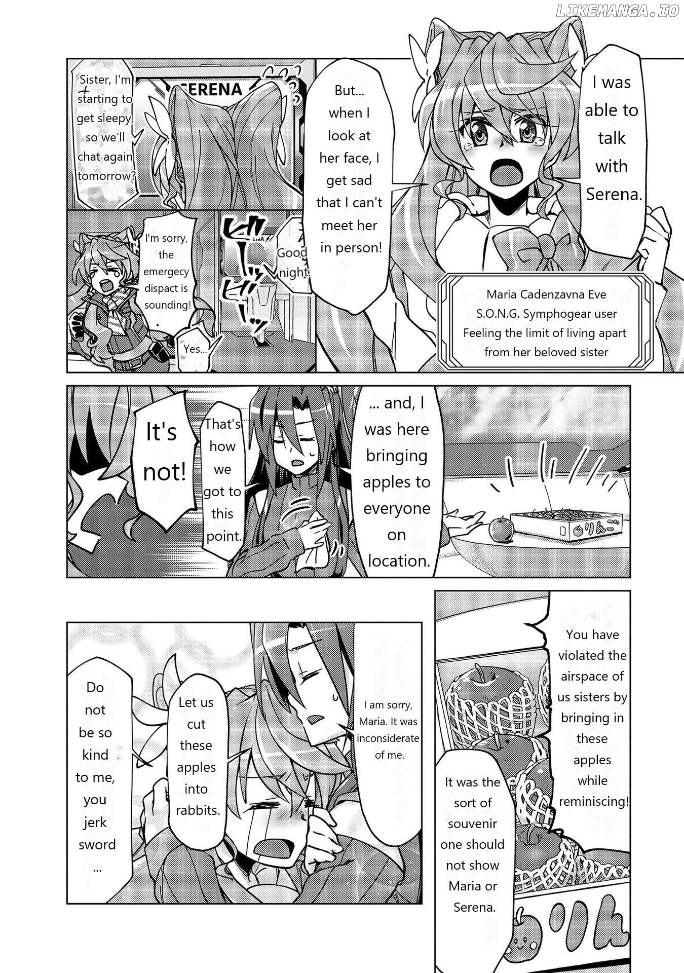 Senki Kanshoku Symphogear ~Shirabemeshi~ Chapter 6 - page 5