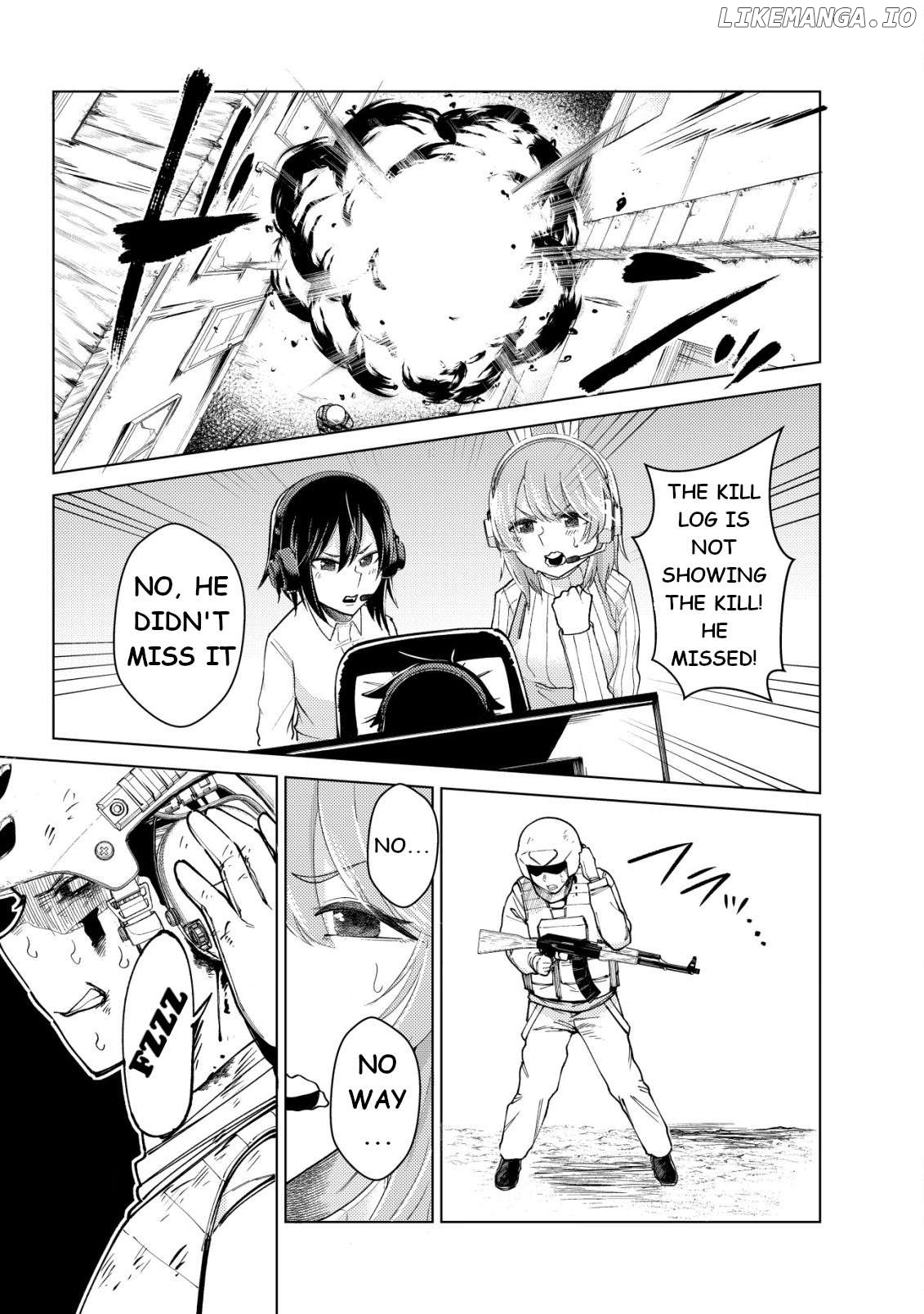Naka ga Warusugiru Osananajimi ga, Ore ga 5 Nen Ijou Hamatteiru FPS Game no Friend Datta Kenn Nitsuite. Chapter 4 - page 16