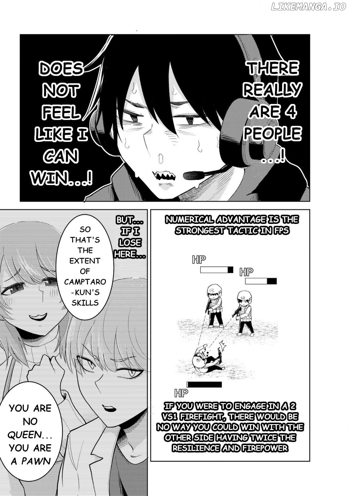 Naka ga Warusugiru Osananajimi ga, Ore ga 5 Nen Ijou Hamatteiru FPS Game no Friend Datta Kenn Nitsuite. Chapter 4 - page 6
