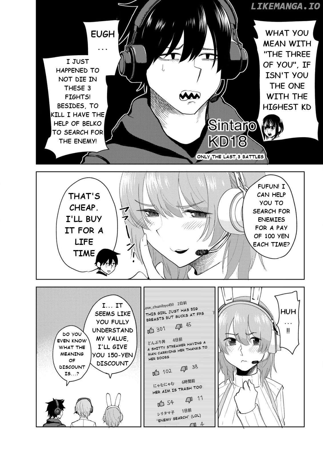 Naka ga Warusugiru Osananajimi ga, Ore ga 5 Nen Ijou Hamatteiru FPS Game no Friend Datta Kenn Nitsuite. Chapter 5 - page 7