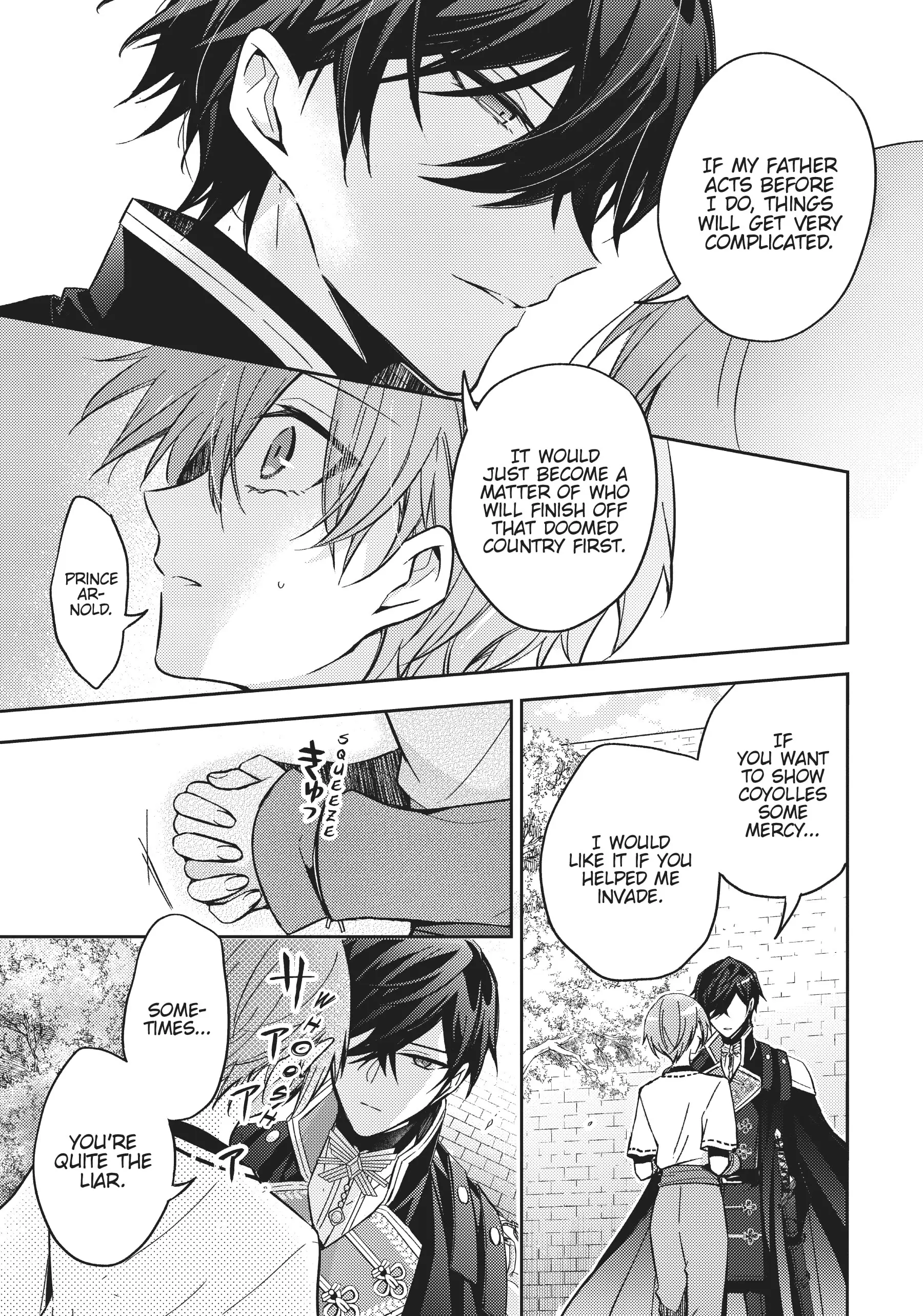 Loop 7-kaime no Akuyaku Reijou wa, Moto Tekikoku de Juukimama na Hanayome Seikatsu o Mankitsu Suru Chapter 24 - page 19
