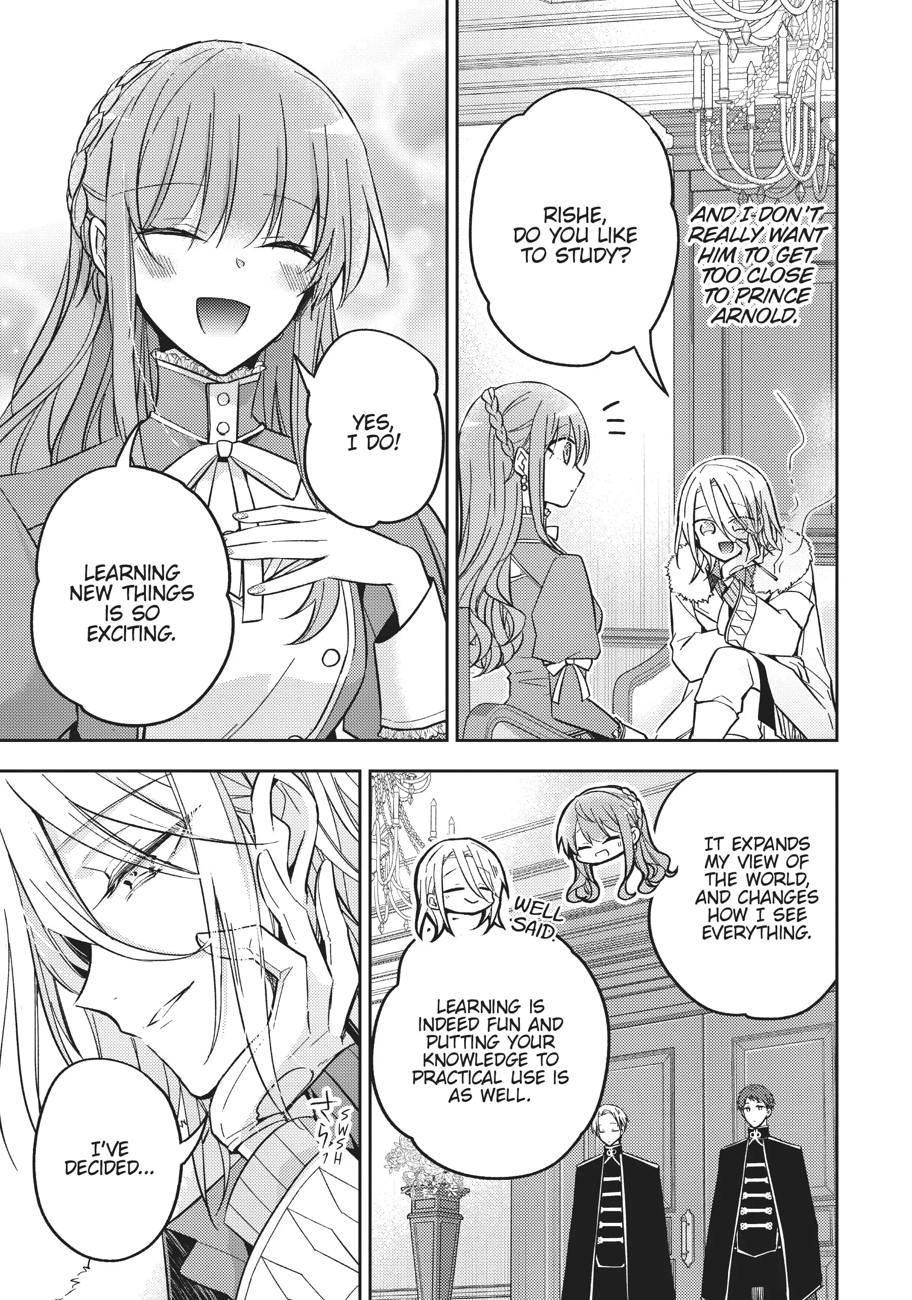 Loop 7-kaime no Akuyaku Reijou wa, Moto Tekikoku de Juukimama na Hanayome Seikatsu o Mankitsu Suru Chapter 24 - page 30