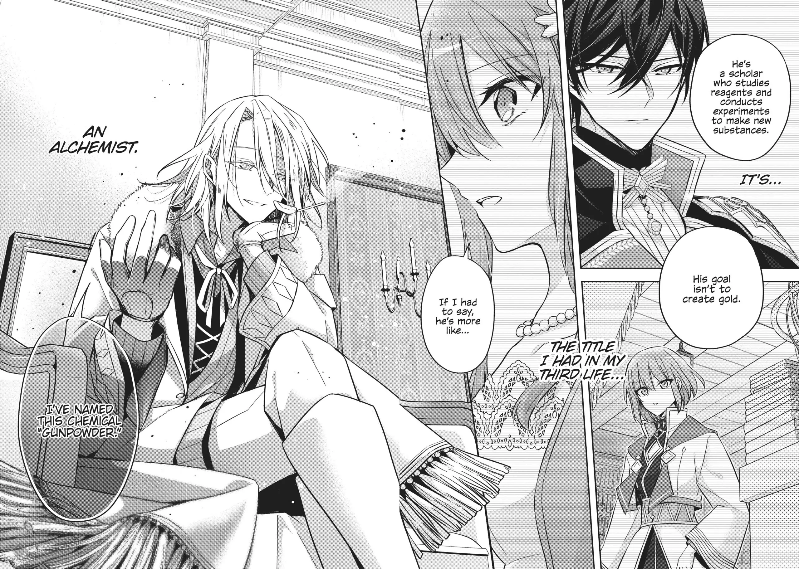 Loop 7-kaime no Akuyaku Reijou wa, Moto Tekikoku de Juukimama na Hanayome Seikatsu o Mankitsu Suru Chapter 24 - page 35