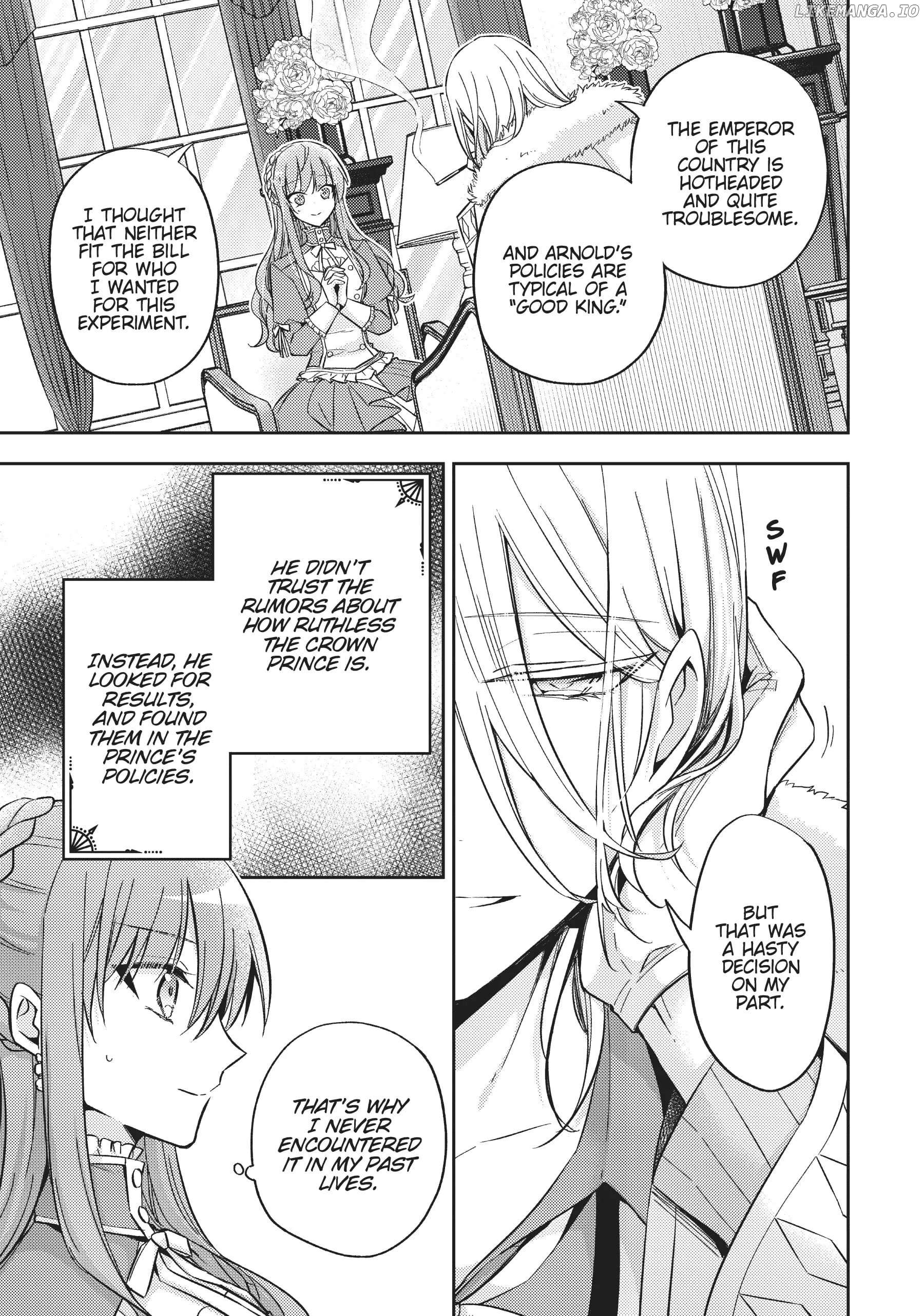 Loop 7-kaime no Akuyaku Reijou wa, Moto Tekikoku de Juukimama na Hanayome Seikatsu o Mankitsu Suru Chapter 25 - page 3