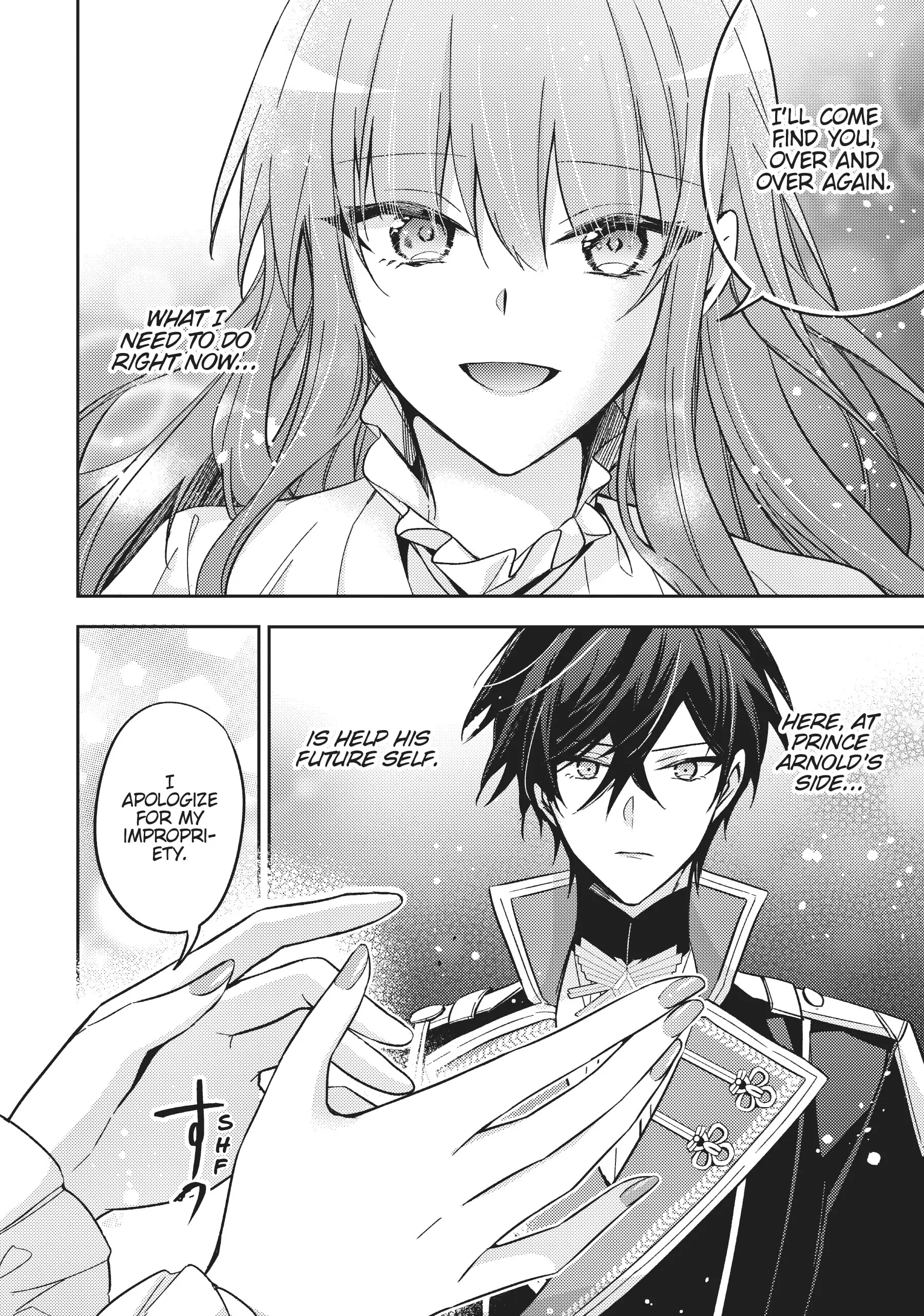 Loop 7-kaime no Akuyaku Reijou wa, Moto Tekikoku de Juukimama na Hanayome Seikatsu o Mankitsu Suru Chapter 26 - page 17