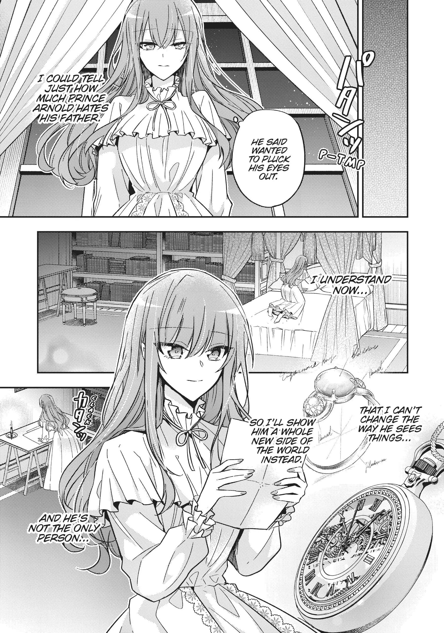 Loop 7-kaime no Akuyaku Reijou wa, Moto Tekikoku de Juukimama na Hanayome Seikatsu o Mankitsu Suru Chapter 26 - page 21